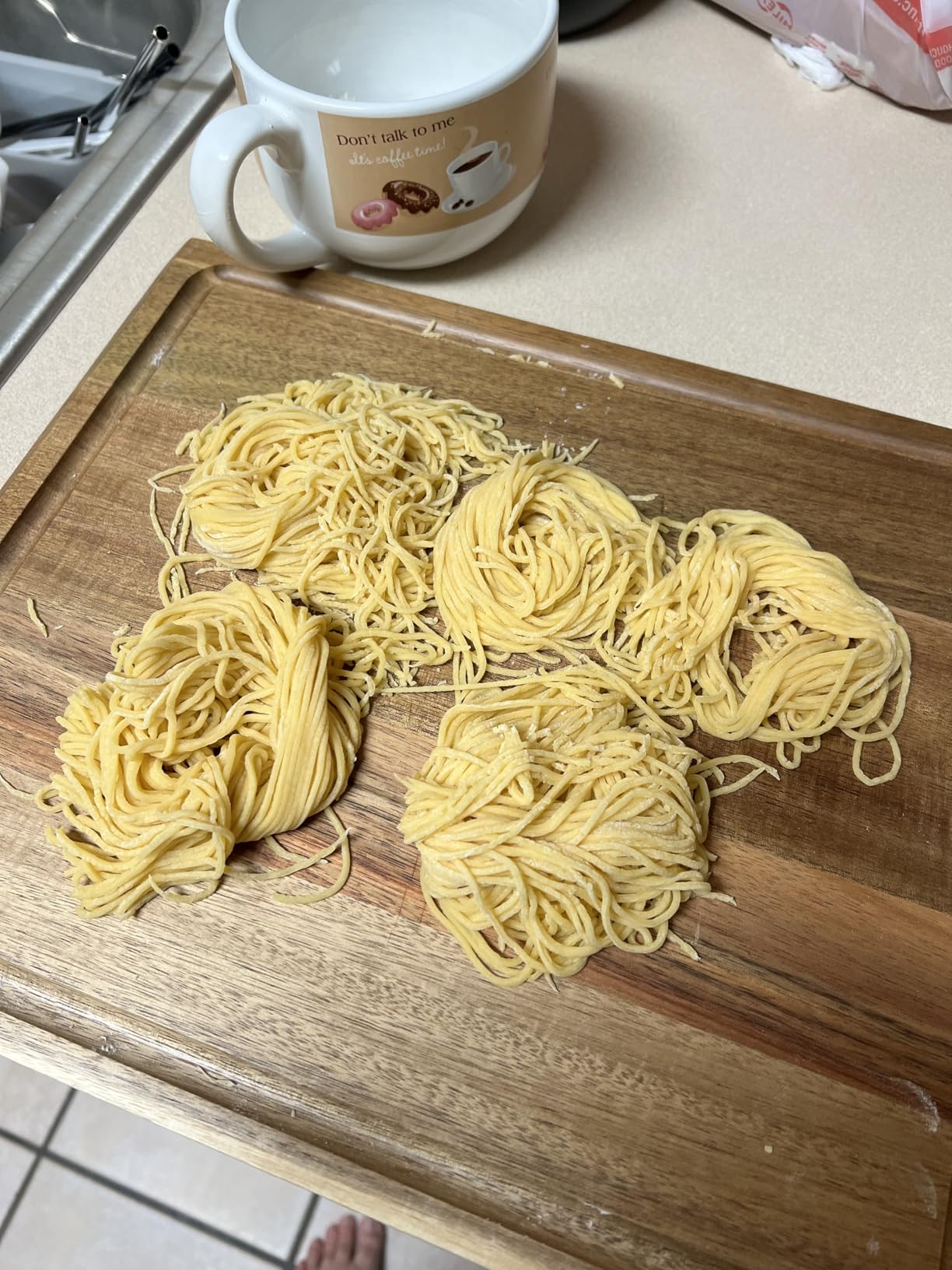 Pasta Maker Attachment for All KitchenAid Mixers, Noodle Maker Kitchen Aid Mixer Accessories 3 In 1 Including Dough Roller Spaghetti Fettuccine Cutter - Homemade Fresh Pasta Easily! customer photo 2