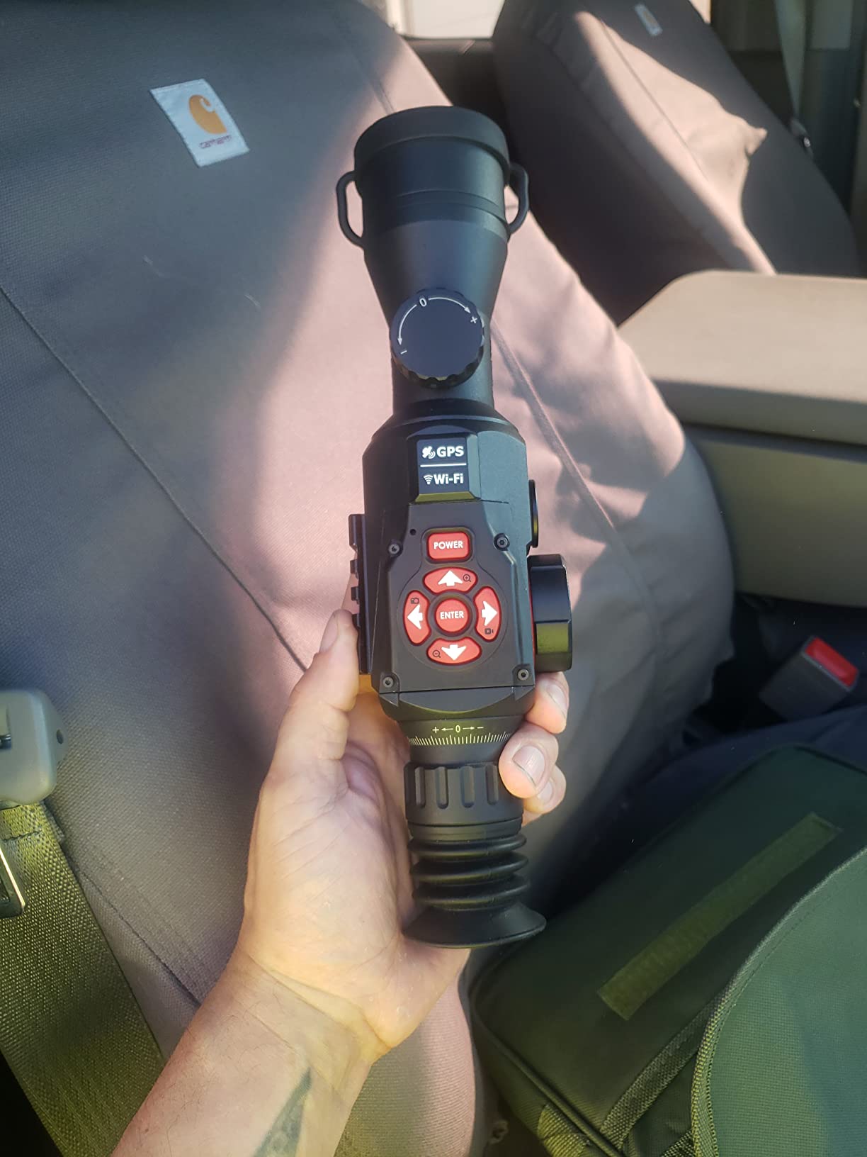 ATN Night Vision Scope - Ultra Sensitive Night Vision Sensor, HD Display - Premium Night Vision Scope for Precision and Clarity in Low-Light Conditions customer photo 2