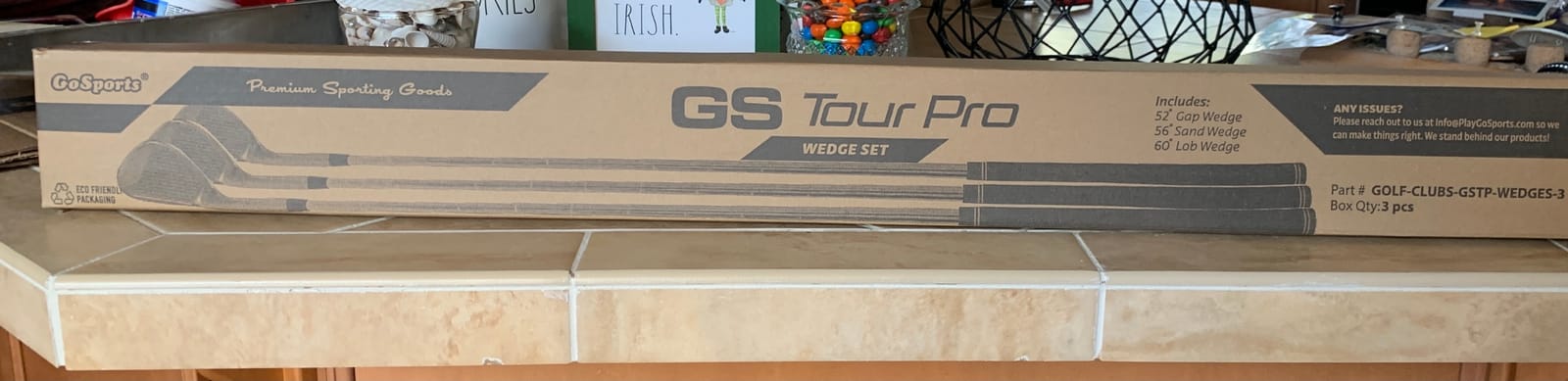 GoSports Tour Pro Golf Wedge Set – Mens Right Handed 52 Gap Wedge, 56 Sand Wedge and 60 Lob Wedge in Satin or Black Finish customer photo 2