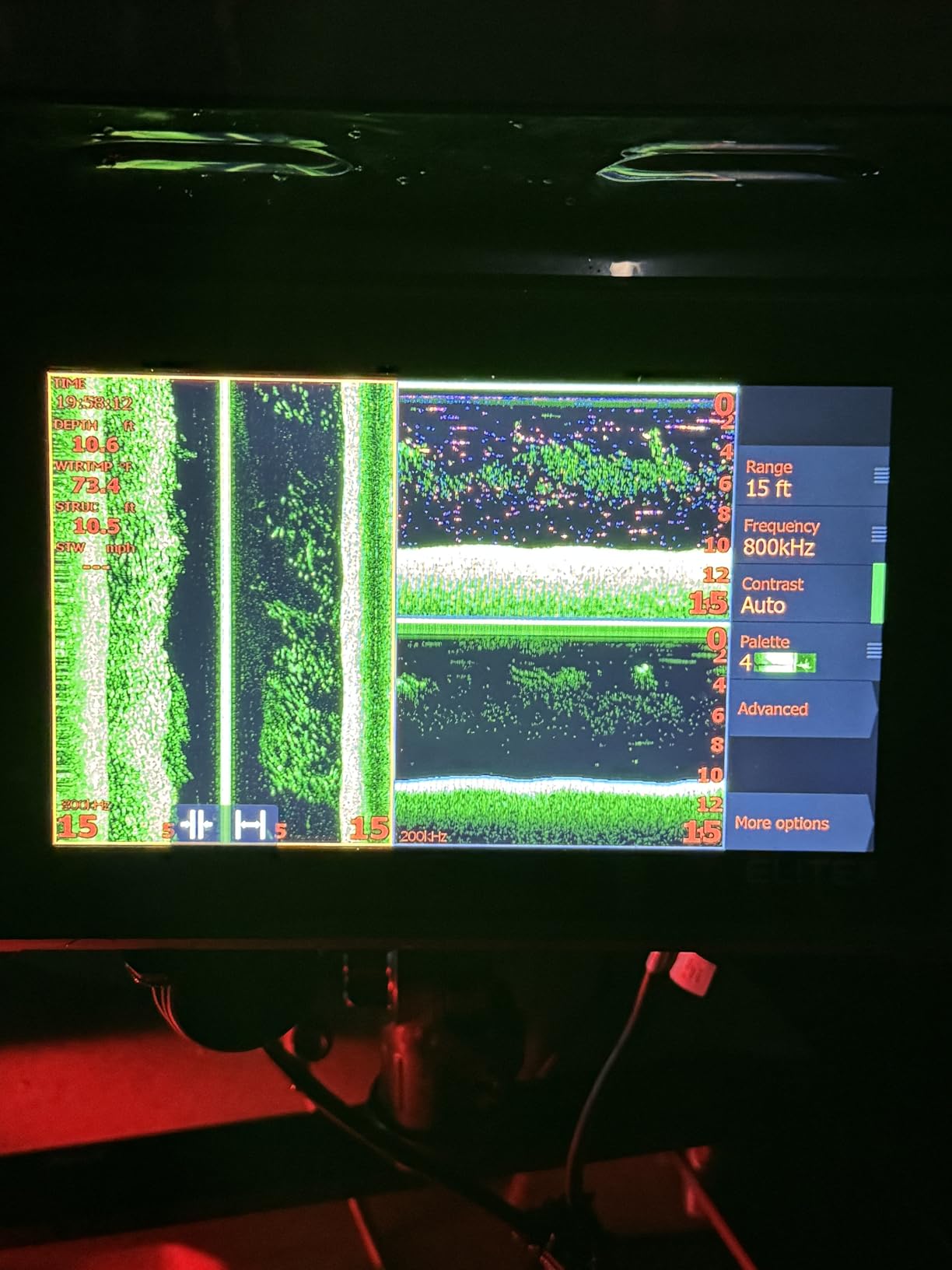 Lowrance Elite FS Fish Finder/Chartplotter, 7-12 Inch, C-MAP Charts customer photo 1