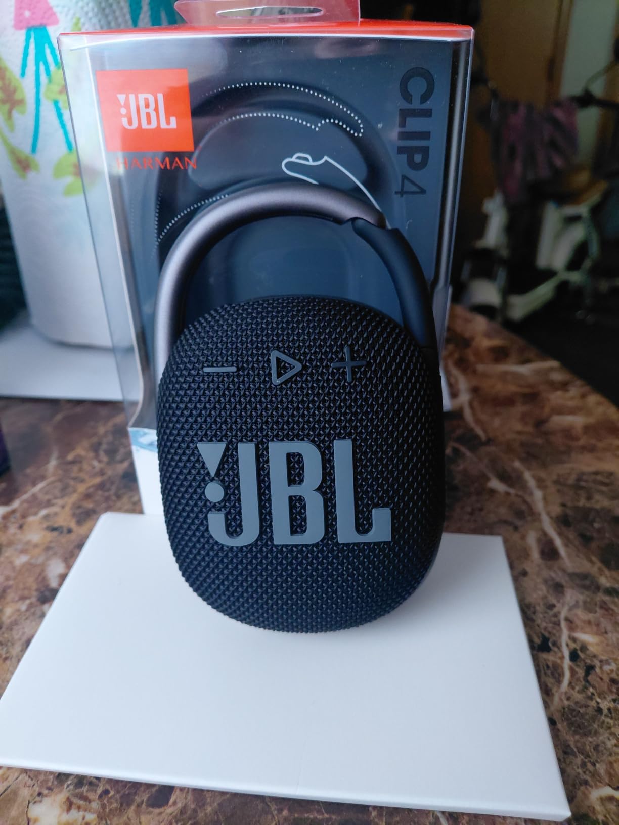 JBL Clip 4 Portable Bluetooth 5.1 Speaker, Waterproof & Dust Resistant customer photo 1