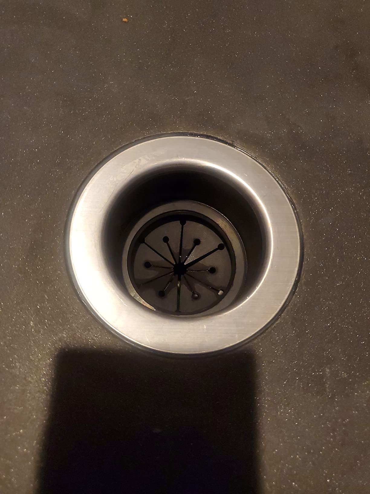 KRAUS WasteGuard 3/4 HP Ultra-Quiet Garbage Disposal with Quick Connect, Kitchen Sink Drain Cover, Power Cord and Flange Included, KWD100-75MBL customer photo 2