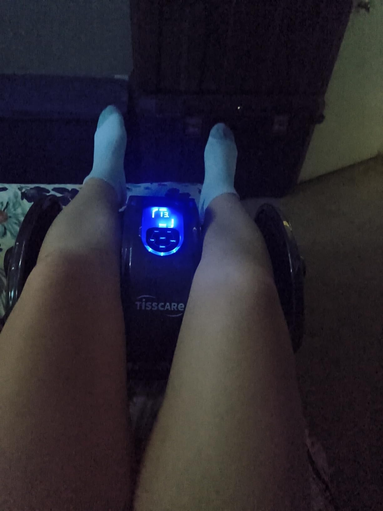 TISSCARE Shiatsu Foot Massager with Heat: FSA Eligible HSA Foot Massager for Neuropathy, Plantar Fasciitis and Pain Relief-Massage Feet/Leg/Calf/Ankle at Home/Office, Gifts for Women and Men customer photo 2