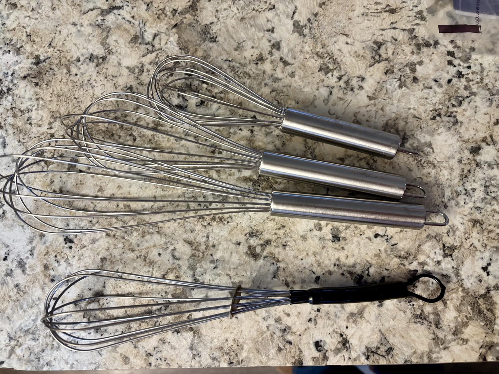NileHome 3-Pack Stainless Steel Whisk Set, Kitchen Utensils for Cooking customer photo 2