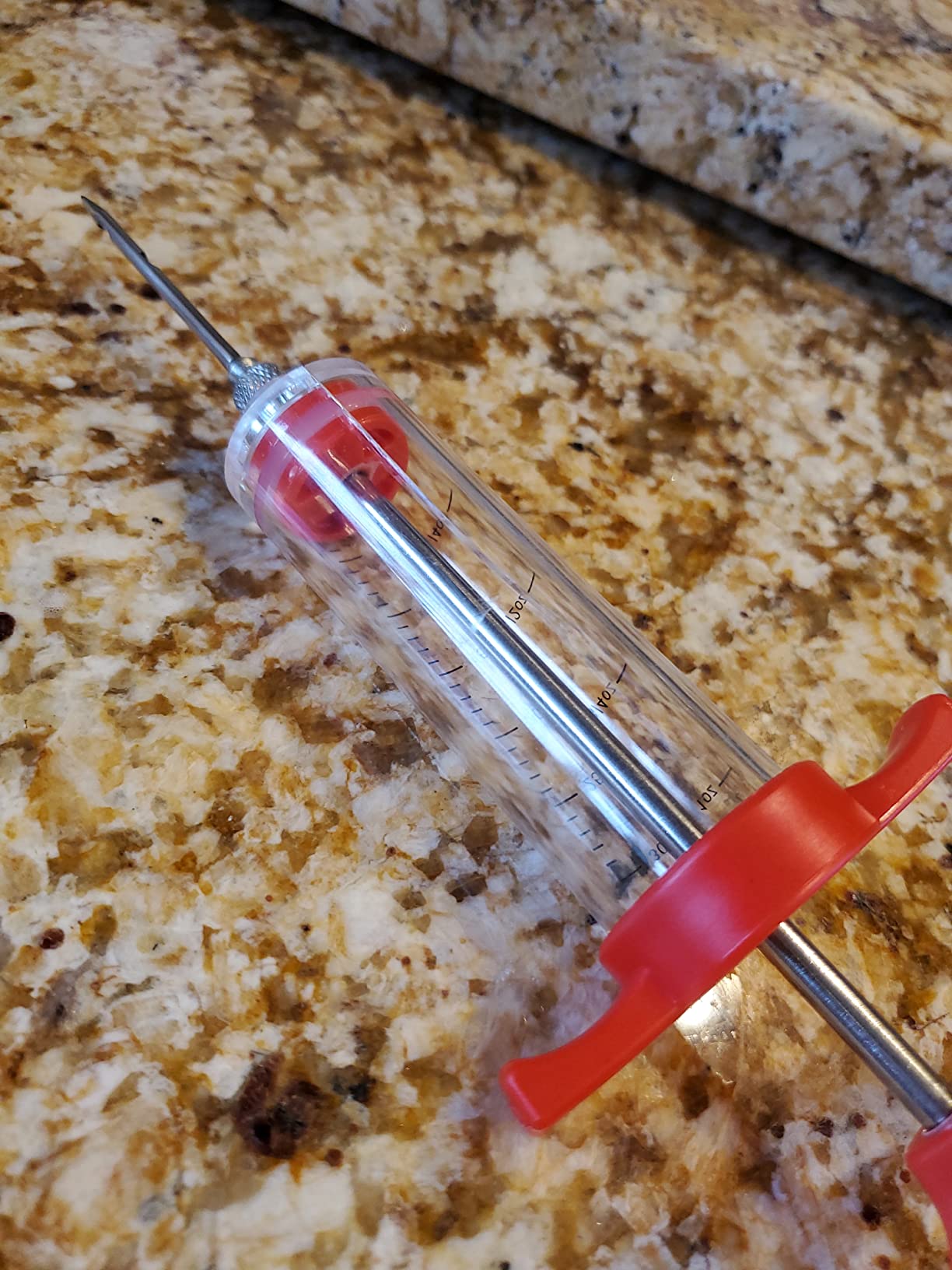 Meat Injector Syringe, 1-oz Marinade Flavor Injector customer photo 2