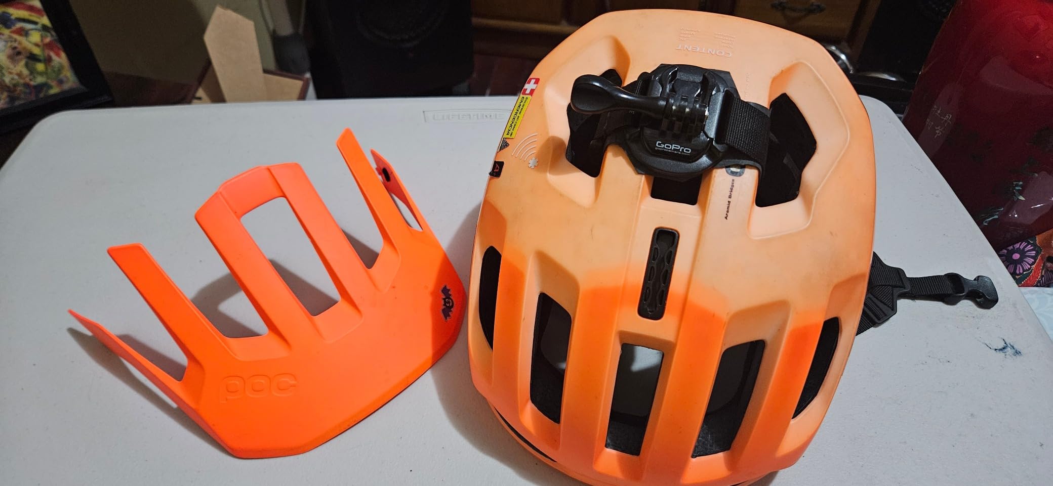 POC Kortal Race MIPS - Advanced Trail, Enduro and All-Mountain Bike Helmet with a Highly efficient Ventilation Design customer photo 2