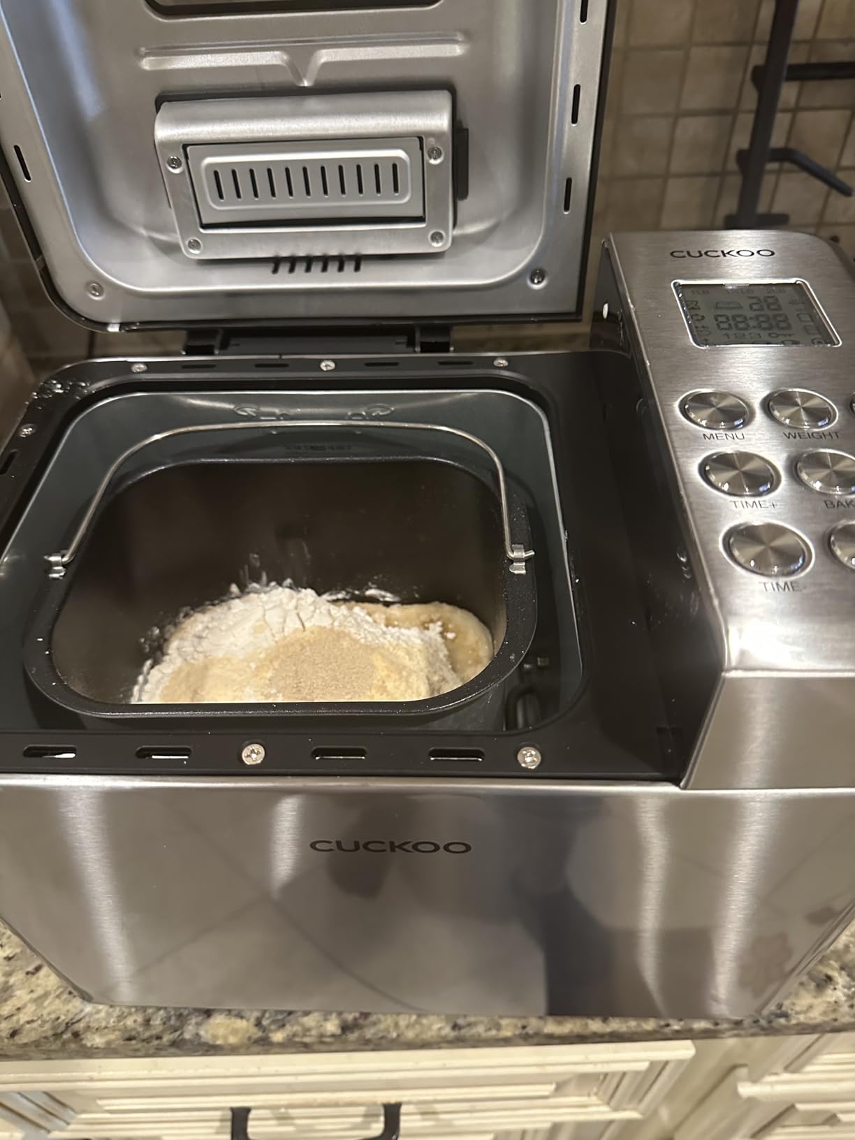 CUCKOO 2 lb. Bread Maker Machine with Auto Dispenser, CBM-AAB101S | 15 Menu Options, 3 Crust Colors, Fruit and Nut Dispensing, 6 Accessories, Sourdough Baking customer photo 1