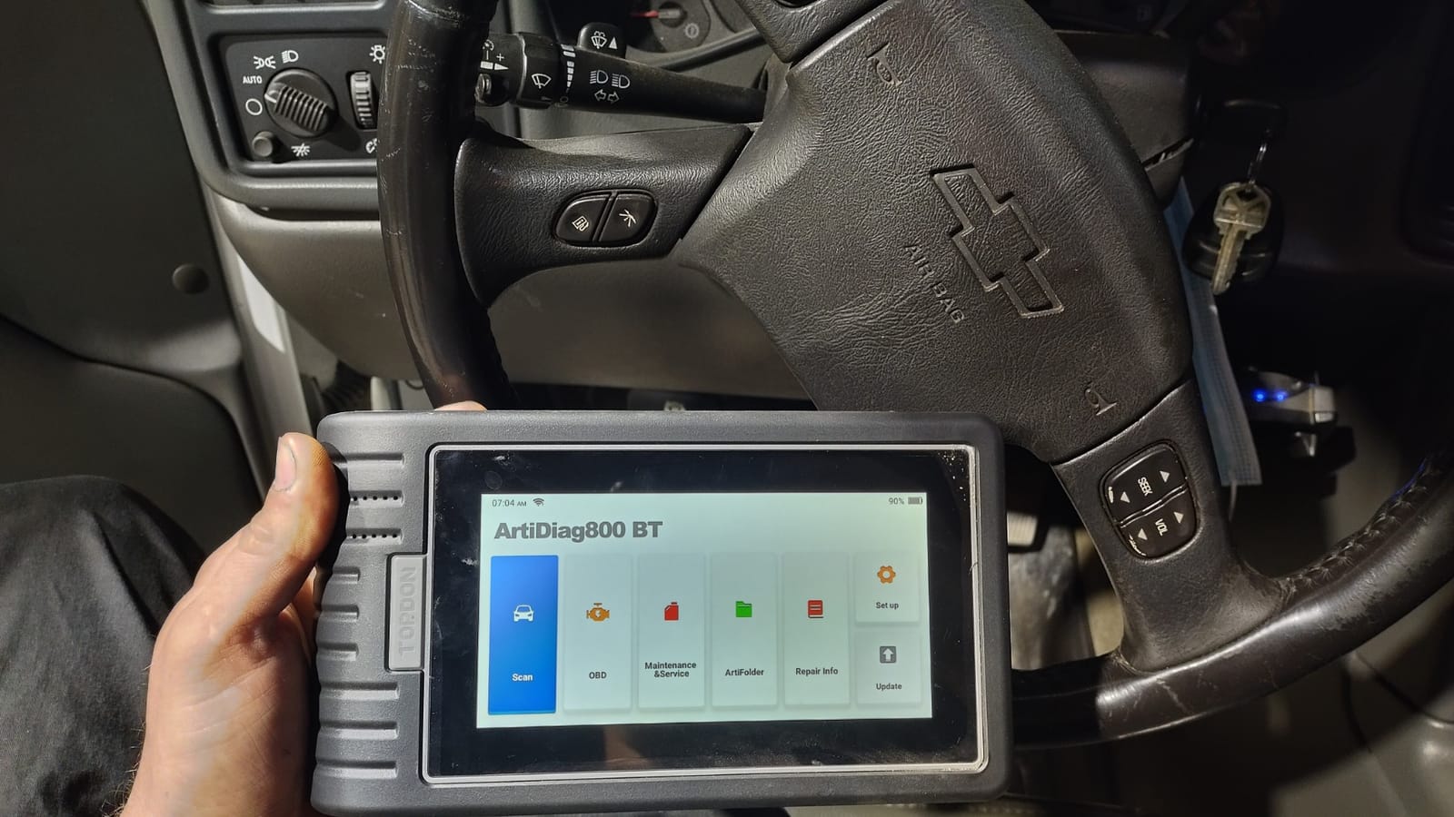 TOPDON AD800BT 2 OBD2 Scanner, Bidirectional Scan Tool, 28+ Reset Services customer photo 1