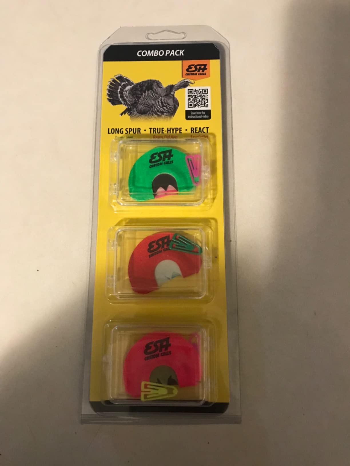 ESH Turkey Mouth Calls – Realistic Diaphragm Turkey Calls for Hunting – Easy-Blow, High-Volume Calls for Beginners & Pros customer photo 1