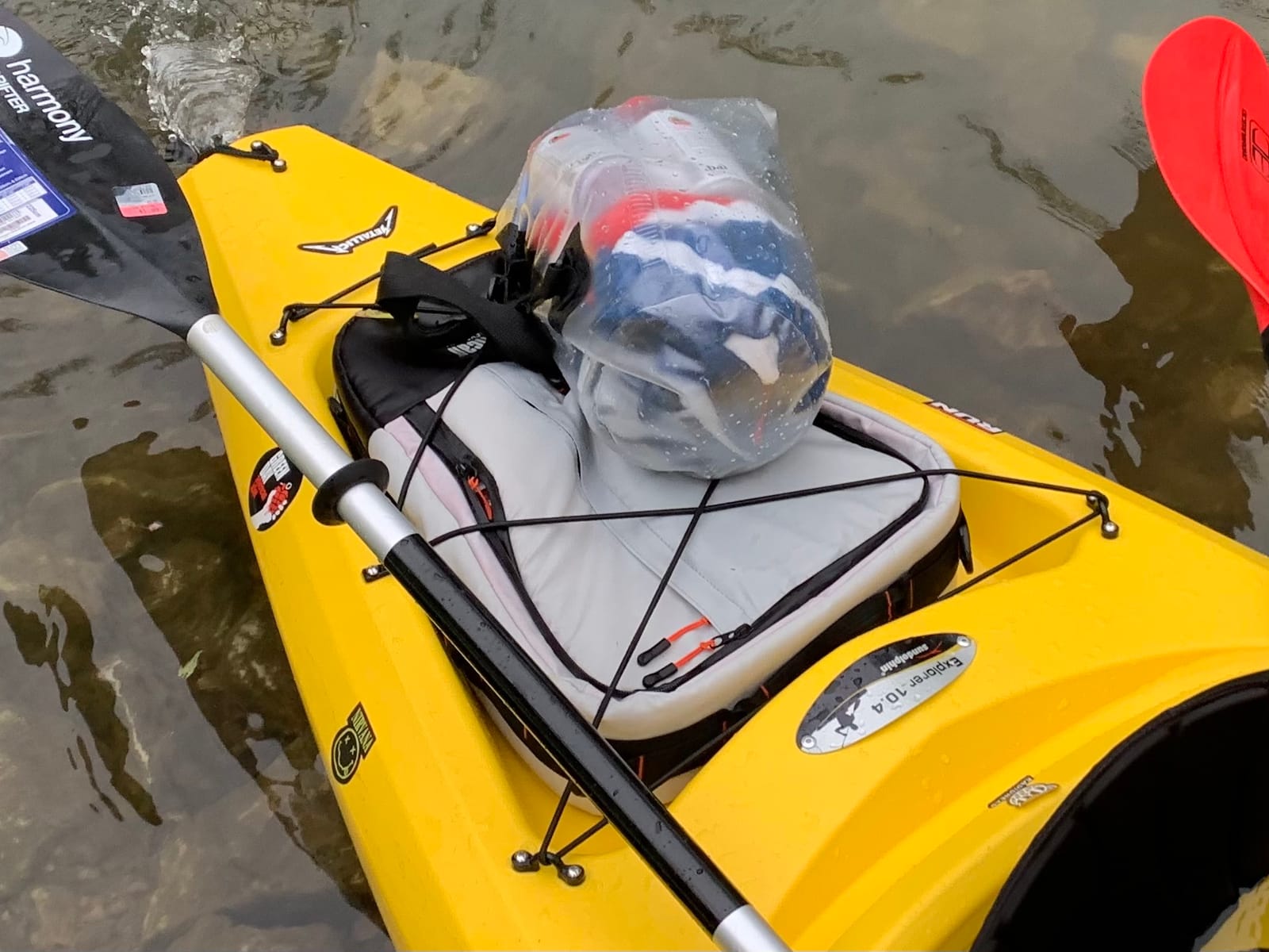 Pelican ExoChill - Soft Cooler Bag - Fit in Most Tank Wells - Removable Shoulder Strap and Handles On Each Side - More Storage Compartement - Black/Grey customer photo 2