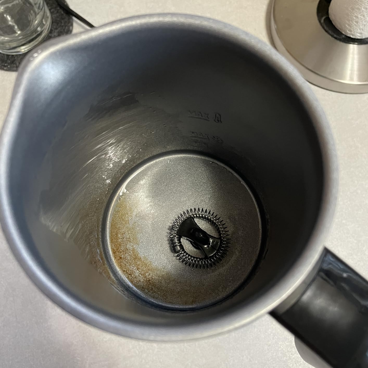 Instant Pot 4-in-1 Milk Frother, 10 oz, Black | stainless steel, steam, keep warm, app with guided recipes, at home coffee, latte, cappuccino, macchiato, hot and cold foam customer photo 2