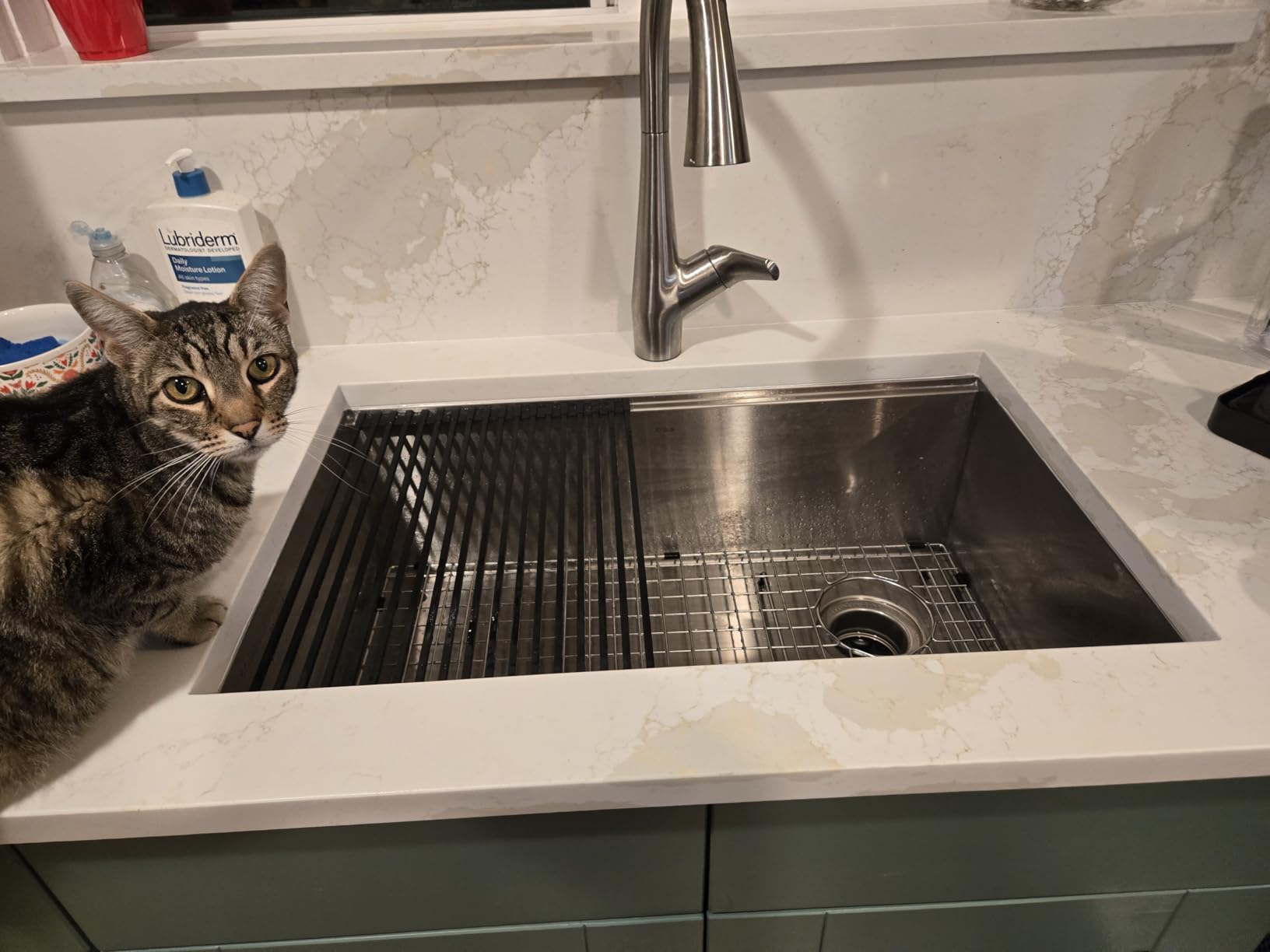 KRAUS Stainless Steel 36 in Undermount Kitchen Sink KWU110-36 customer photo 1
