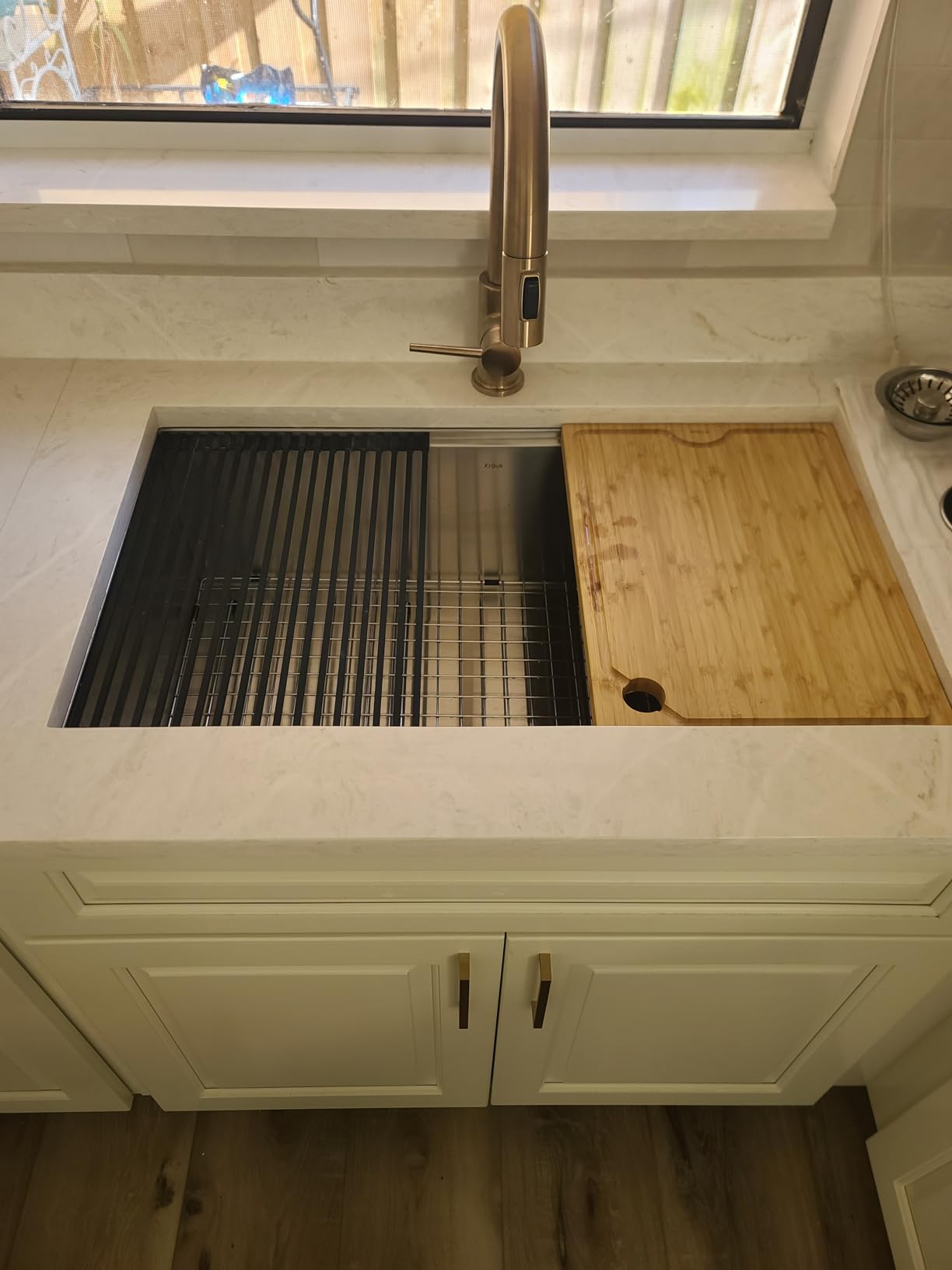 KRAUS Stainless Steel 36 in Undermount Kitchen Sink KWU110-36 customer photo 2
