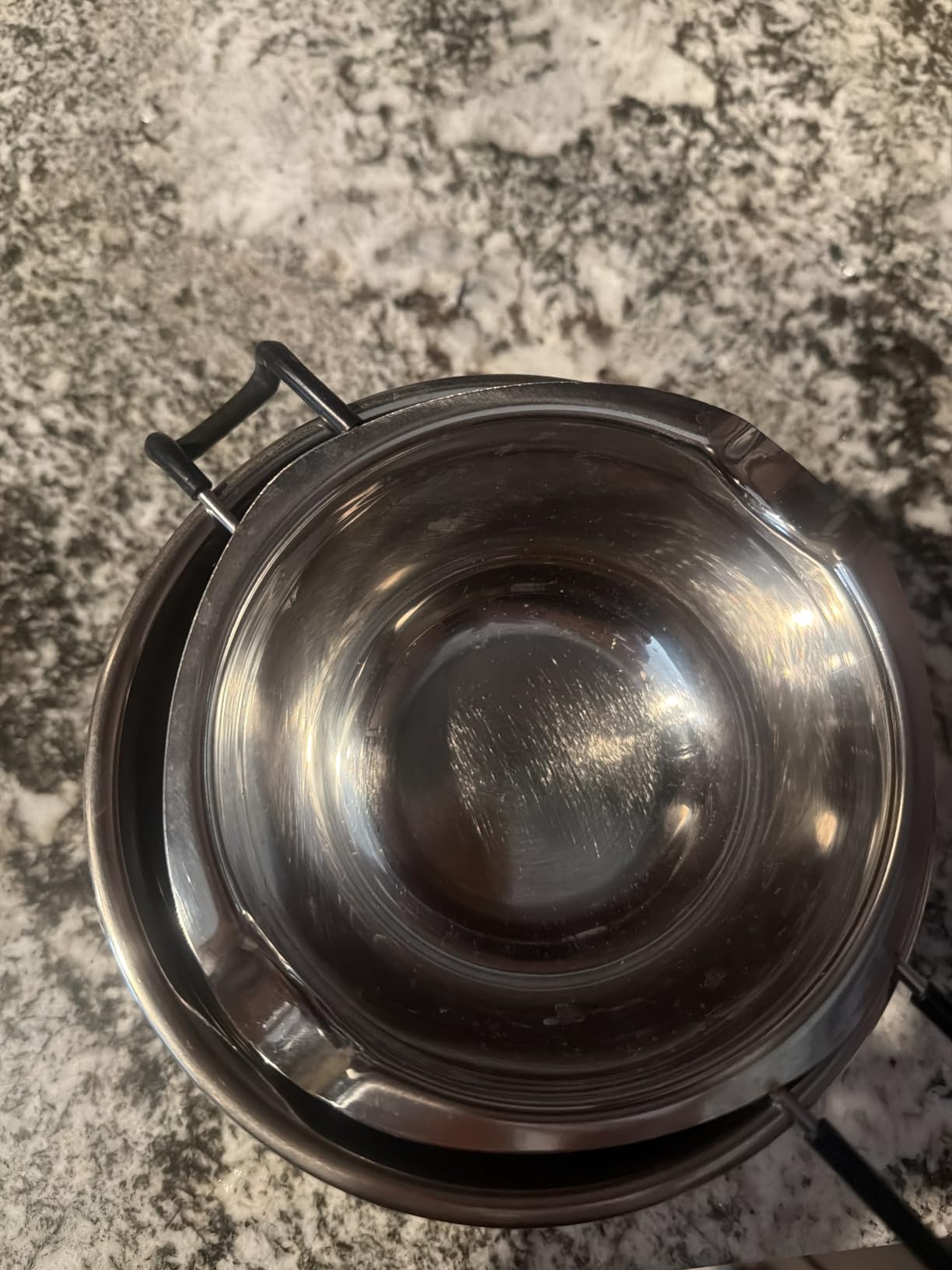 Double Boiler Pot Set, Stainless Steel Melting Pot 600ml and 1600ml customer photo 2