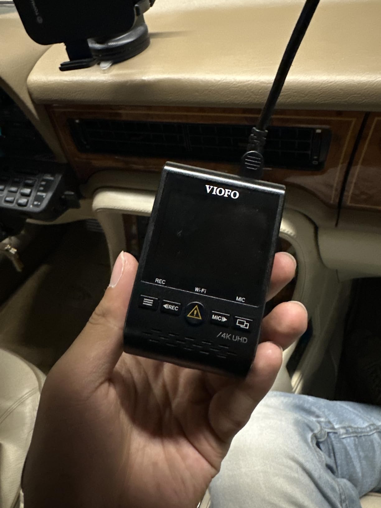 VIOFO A119 V3 2K Dash Cam 2560x1440P Quad HD+ Car Dash Camera, Ultra Clear Night Vision, 140-Degree Wide Angle, GPS Included, Buffered Parking Mode, True HDR, Motion Detection (Renewed) customer photo 1
