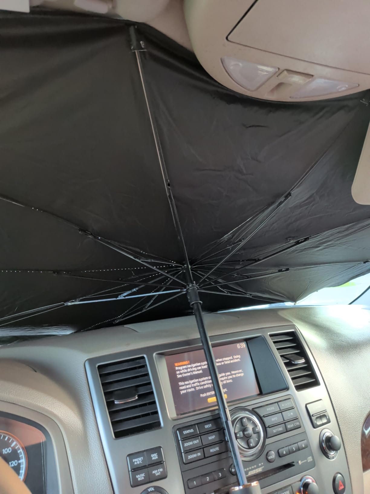 Sedan SUV Car Sun Shade for Windshield, Blocks UV Rays & Sun Heat customer photo 1