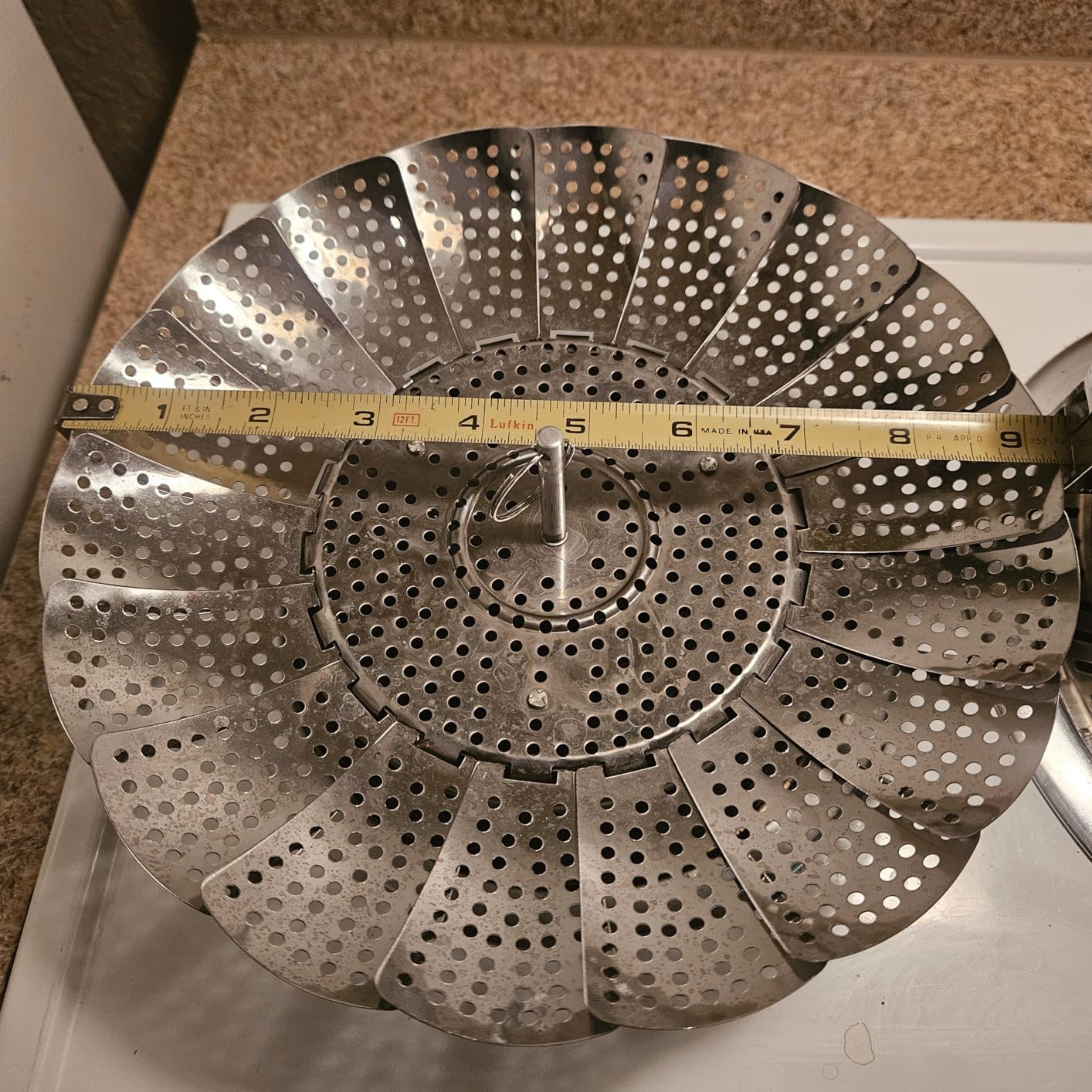 Vegetable Steamer Basket, 304 Stainless Steel Veggie Extra Large customer photo 1