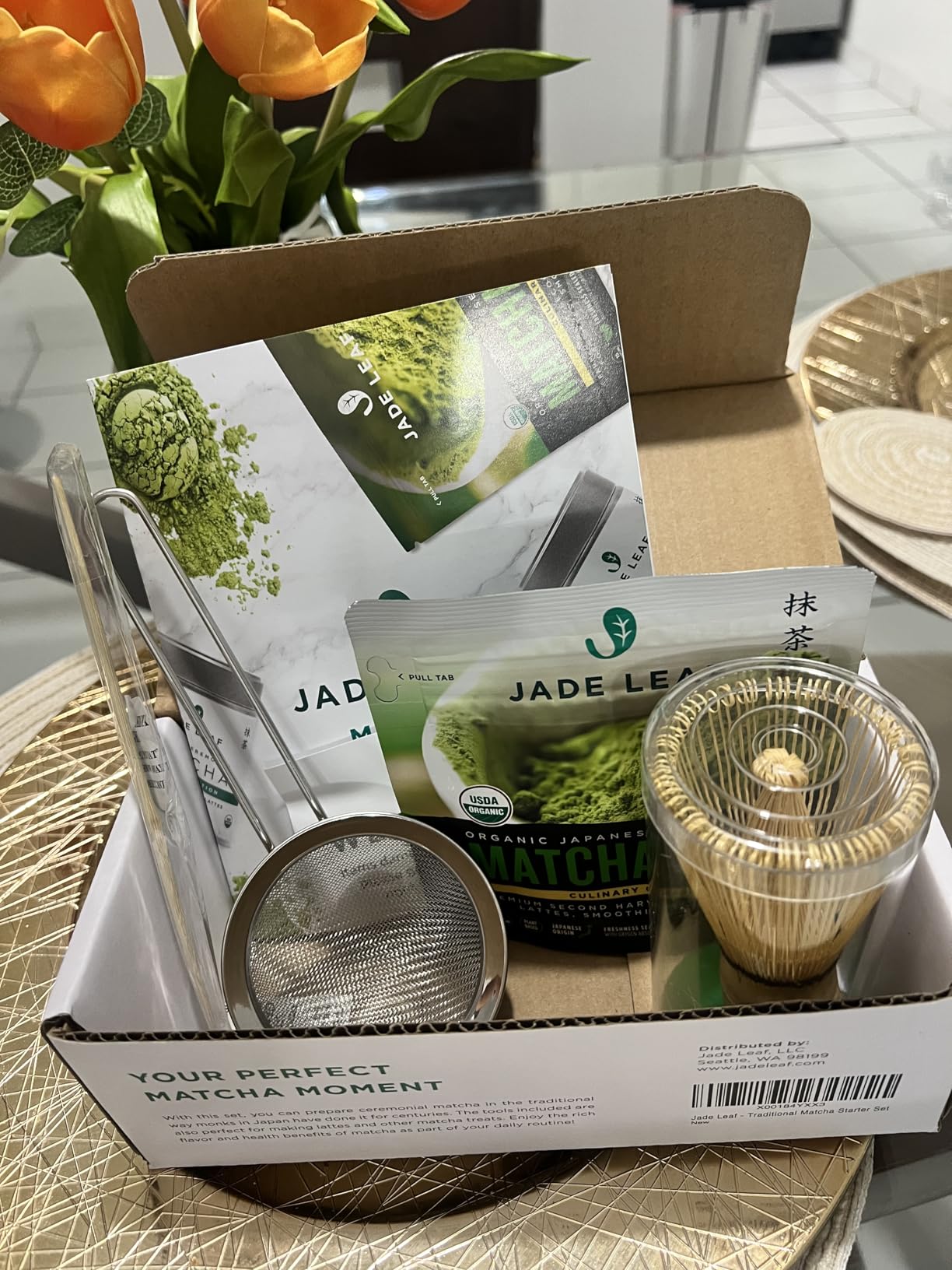 Jade Leaf Matcha Whisk Set customer photo 1
