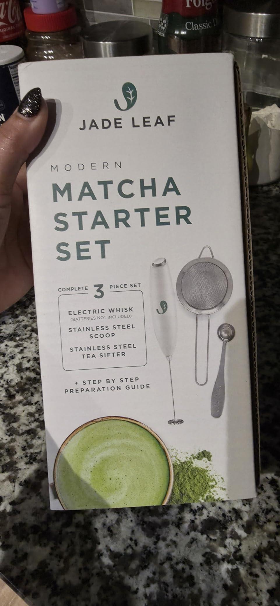 Jade Leaf Matcha Whisk Set customer photo 2