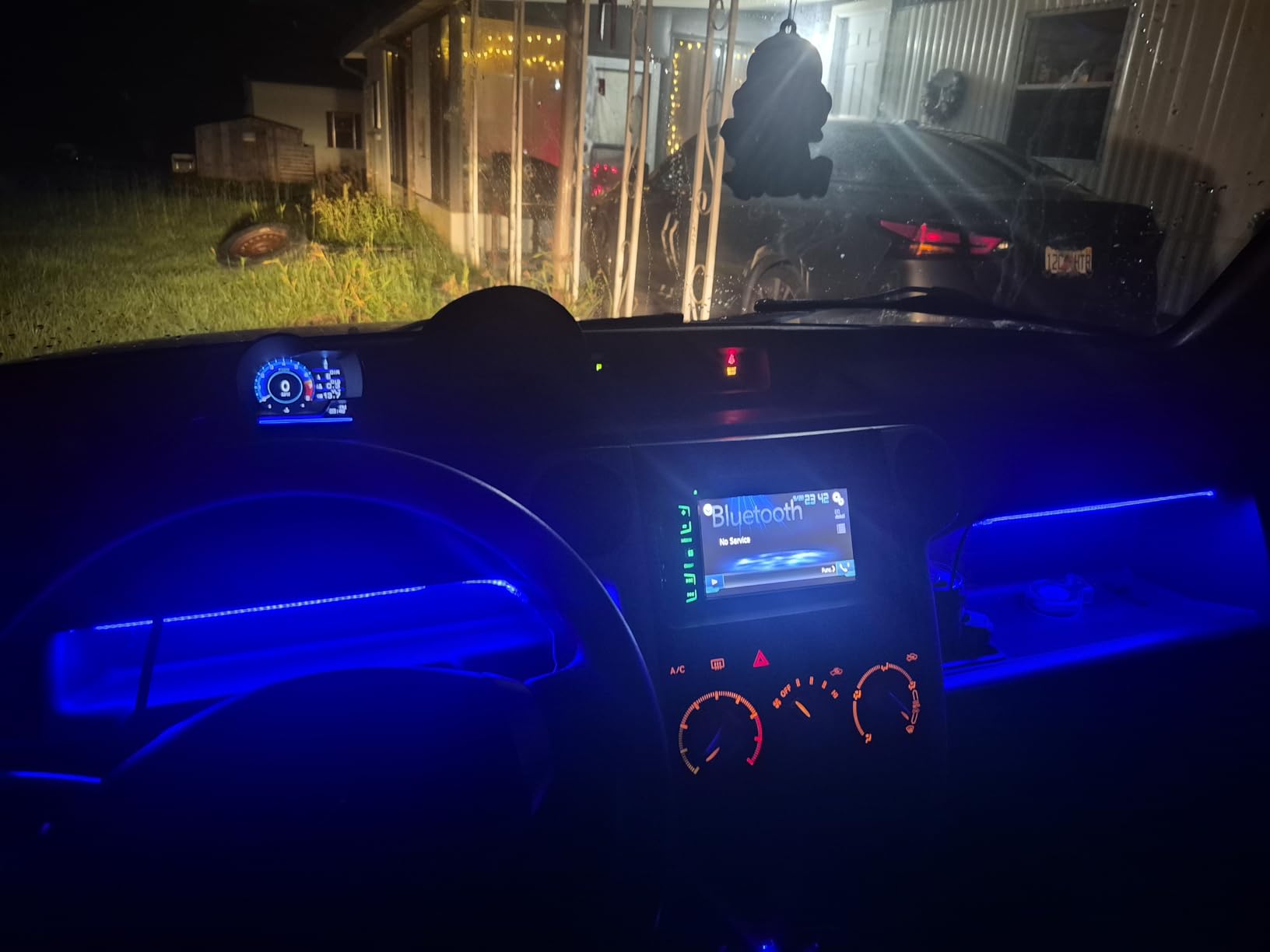 wiiyii OBD2 Gauge Display Head Up Display for Cars, Speedometer for Car P6 customer photo 2