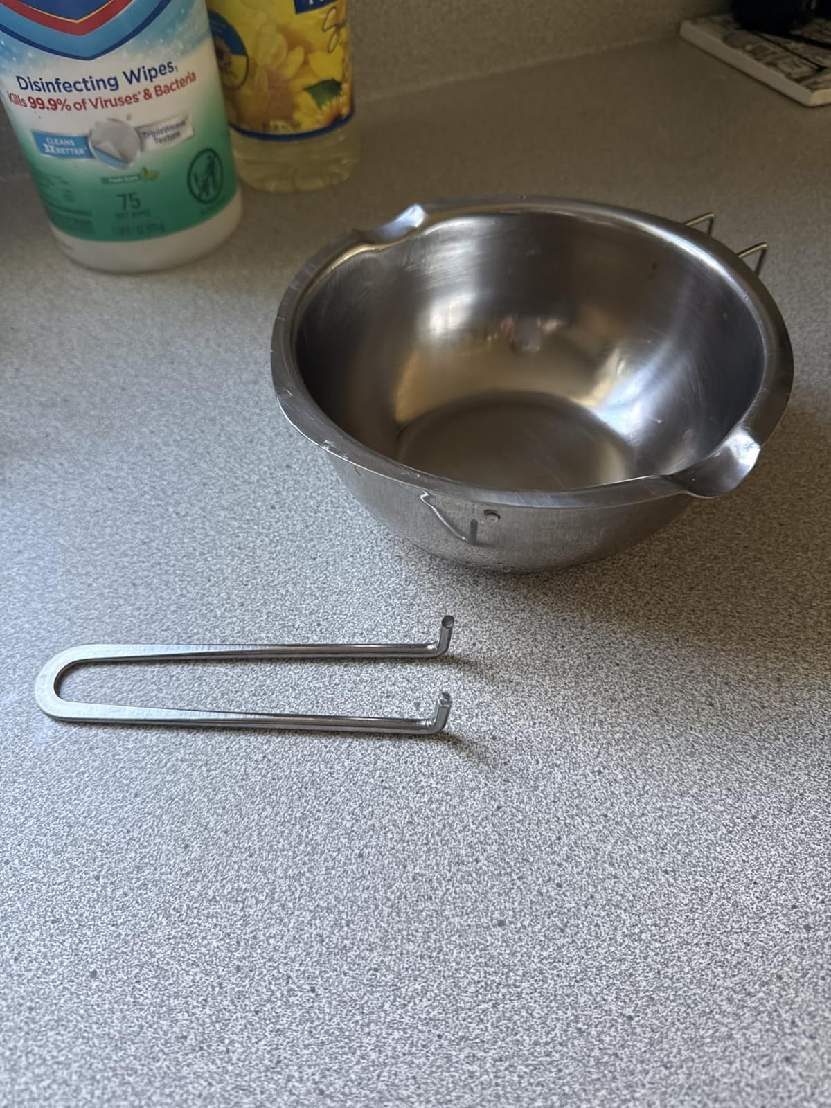 1000ML Double Boiler Pot with 2200ML Stainless Steel Pot,Silicone Spatula customer photo 2