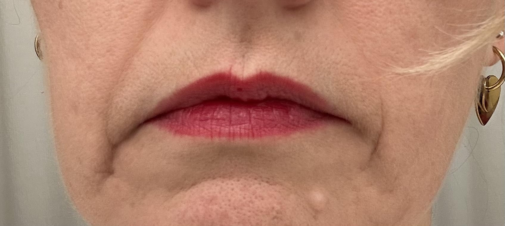 ETUDE Dear Darling Water Tint Lip and Cheek Stain, Cherry Ade, 9g | Lightweight water tint gives lips and cheeks vivid cherry color with a fresh, non-sticky and long-lasting finish. customer photo 2