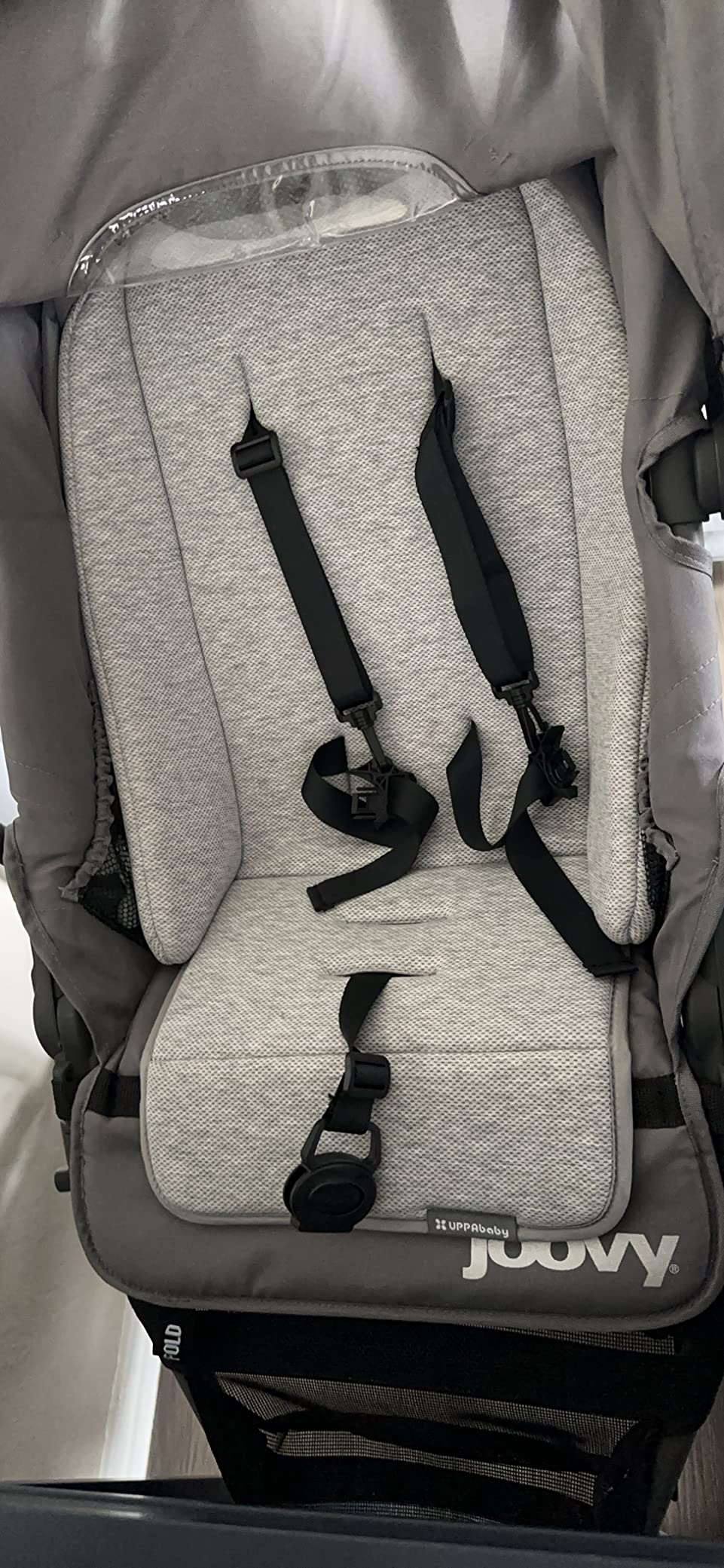 Joovy Zoom360 Ultralight Jogging Stroller, Black | High Child Seat, Shock-Absorbing Suspension, Extra-Large Air-Filled Tires customer photo 2