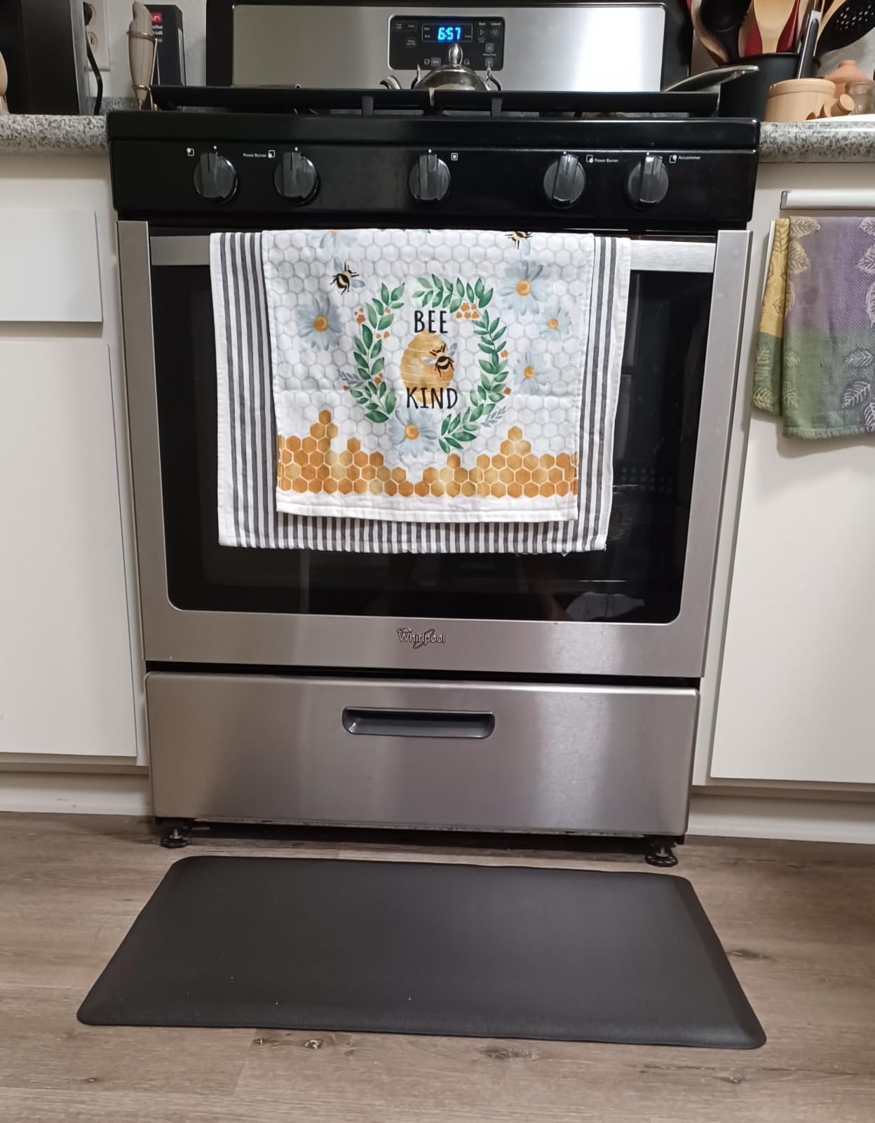 Kitchen Mat Cushioned Anti Fatigue Rug Standing and Comfort Floor Mats customer photo 1