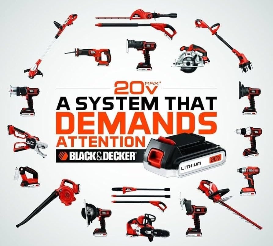 BLACK+DECKER POWERSERIES 20V MAX Cordless Stick Vacuum Cleaner, Household Vacuum Cleaners for Hardwood Floors and Carpet, LED Lights, Detachable, Anti-Tangle, Lightweight, Bagless (BHFEA18D1) customer photo 1
