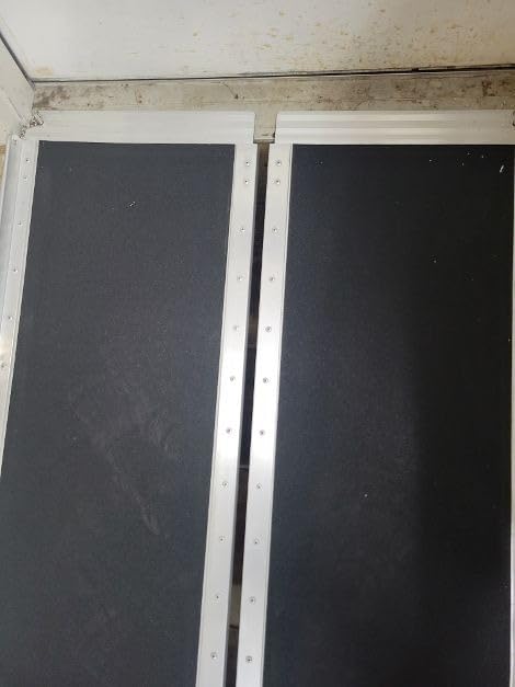 gardhom 7FT Aluminum Ramp for Wheelchair for Home Steps with Support Legs customer photo 1