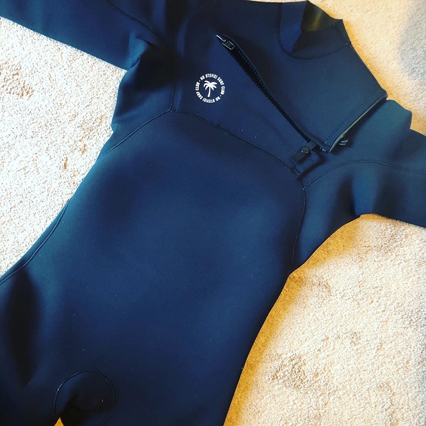 Ho Stevie! Men’s Surfing Wetsuit - Chest Zip Fullsuit - Warm Superstretch 3/2mm or 4/3mm Neoprene w/GBS Seams customer photo 2