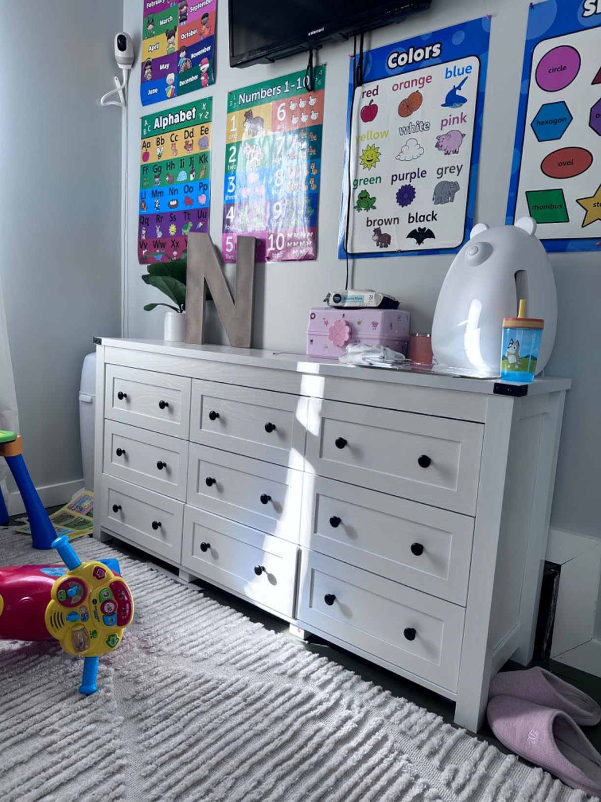 Pure Enrichment PureBaby Bear True HEPA Air Purifier with UV-C & Nightlight | 4-Stage Filtration with Child Lock for Medium-Large Nurseries, Kids' Rooms; Helps Reduce Allergens, Dust & Odors (White) customer photo 2