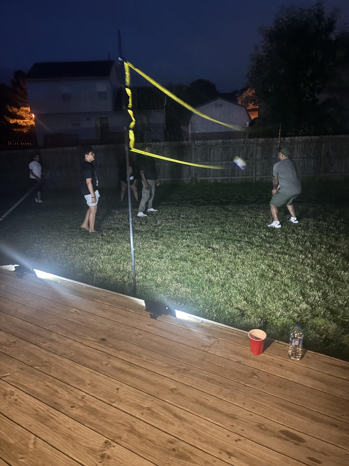Volleyball Net for Backyard, Regulation Size 32x3FT, Portable Outdoor customer photo 1