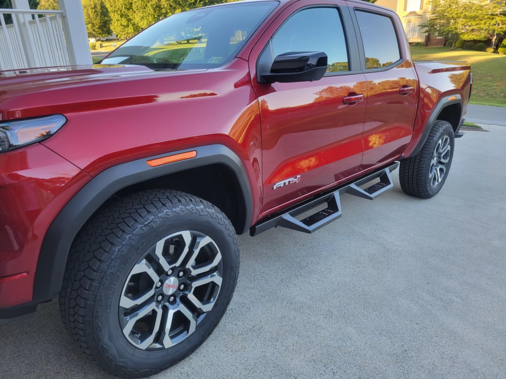 TAC Sidewinder Running Boards Fit 2015-2026 Chevy Colorado/GMC Canyon Crew Cab 4” Drop Side Step Nerf Bar Rocker Slider Pickup Truck Exterior Accessories 2pcs customer photo 1