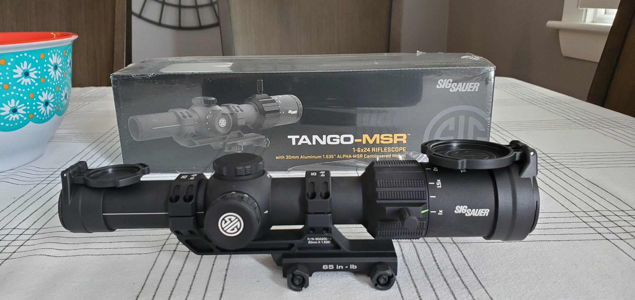 SIG SAUER Tango-MSR LPVO 1-6x24mm Waterproof Fogproof Hunting Riflescope customer photo 1