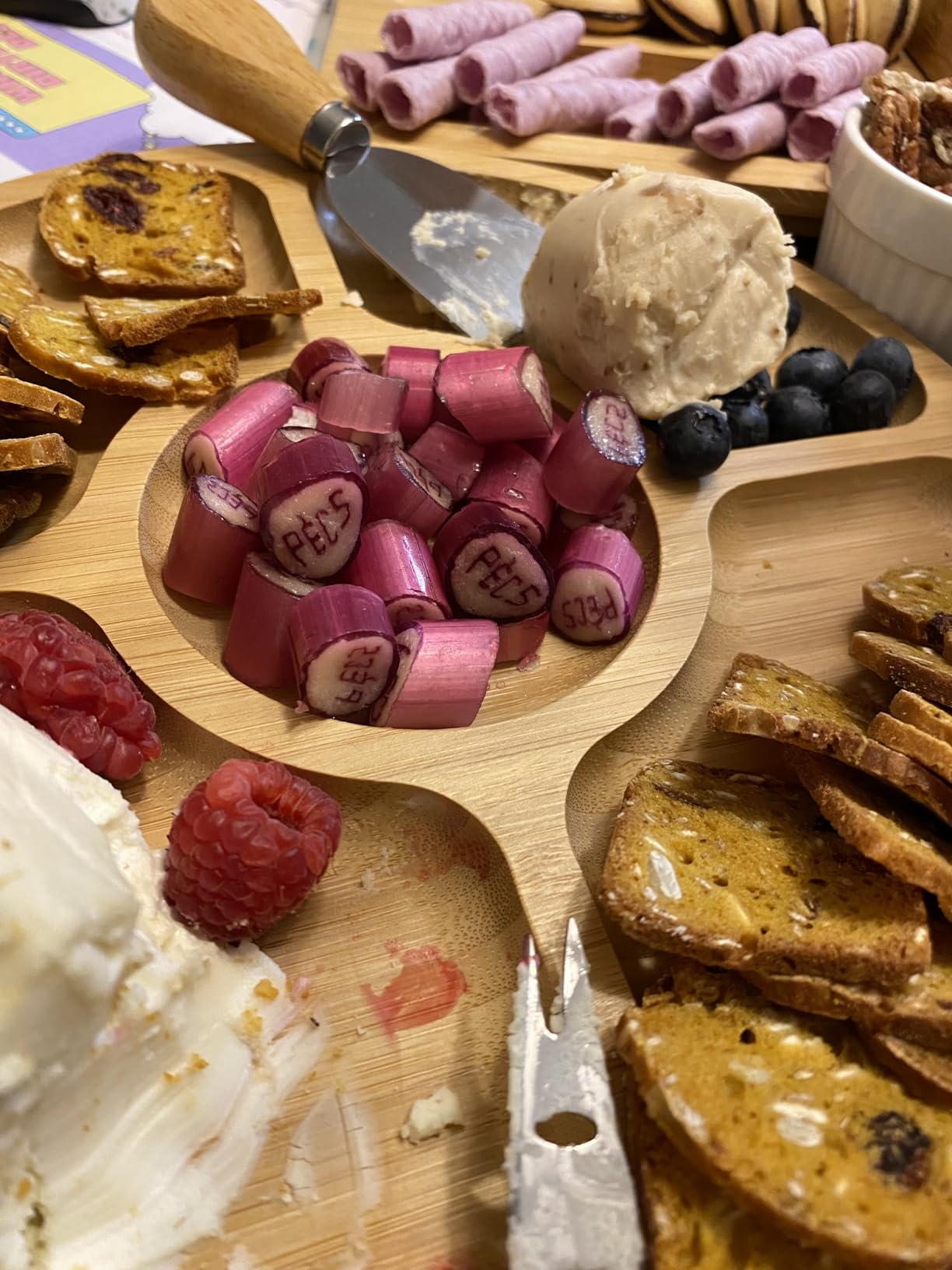 Extra Large Charcuterie Boards Gift Set: Marble Bamboo Cheese Board Set- Unique for Mom, 23 Entertaining Accessories, Christmas, Wedding Gifts for Couple, House Warming Gifts Home customer photo 1