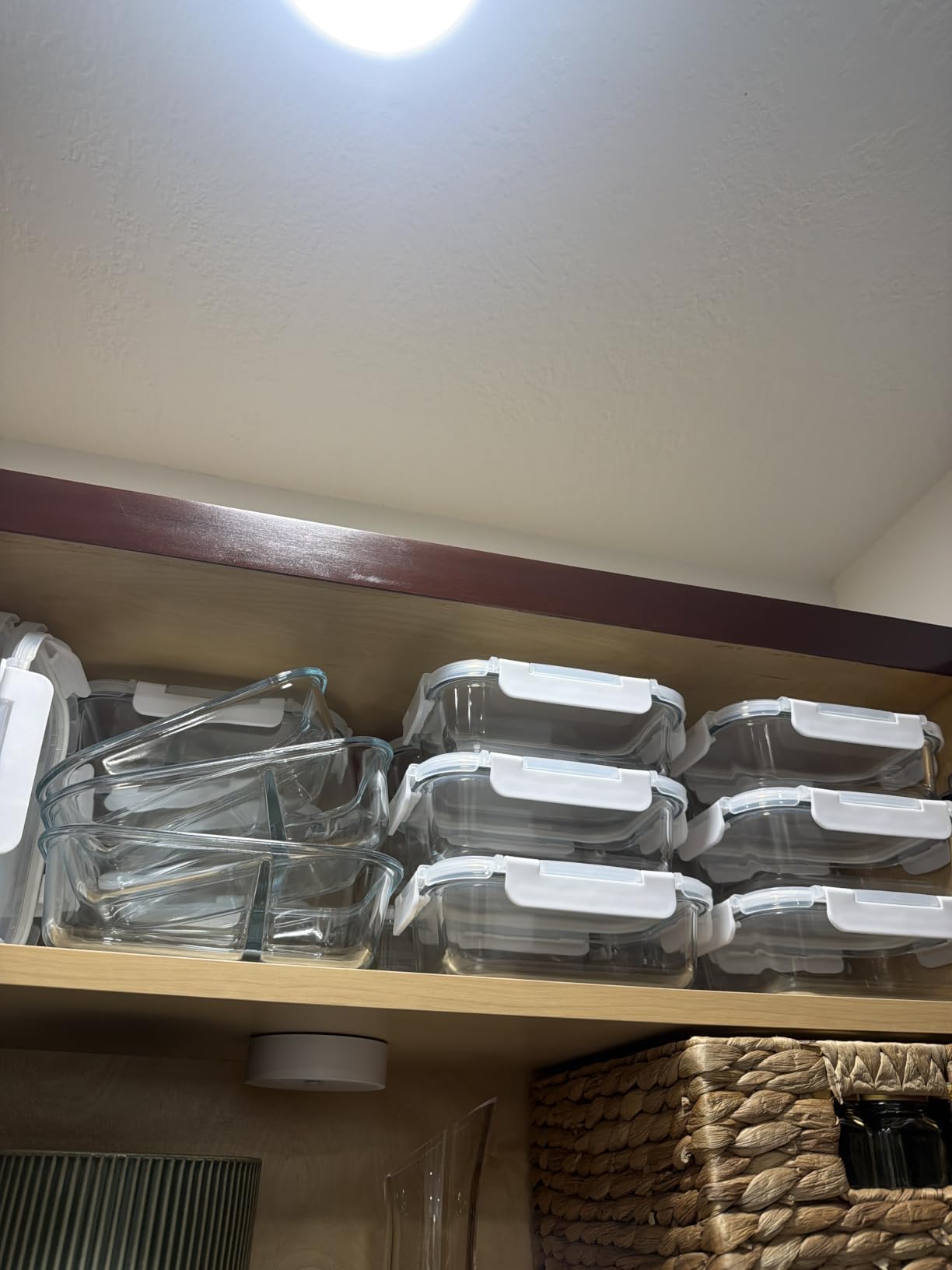 KOMUEE 10 Packs 30oz Glass Meal Prep Containers 2 Compartments customer photo 1