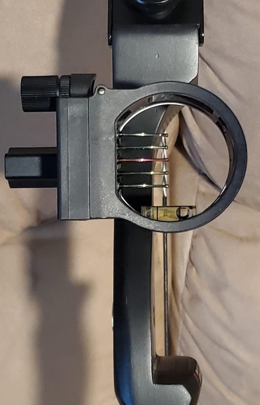 LWANO 5 Pin Bow Sight with Rheostat Light and Reversible Mount Design customer photo 1