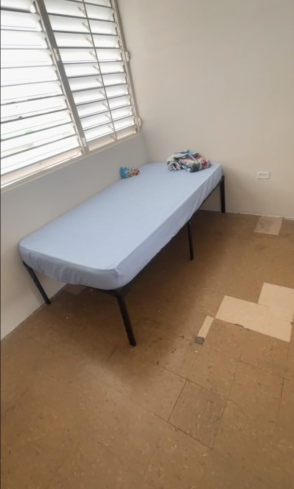 NEW JETO Metal Bed Frame, Queen Size Bed Frame with Storage Space, 14 Inch | Heavy Duty Sturdy Mattress Foundation, Easy Assembly, No Box Spring Needed, Black customer photo 2