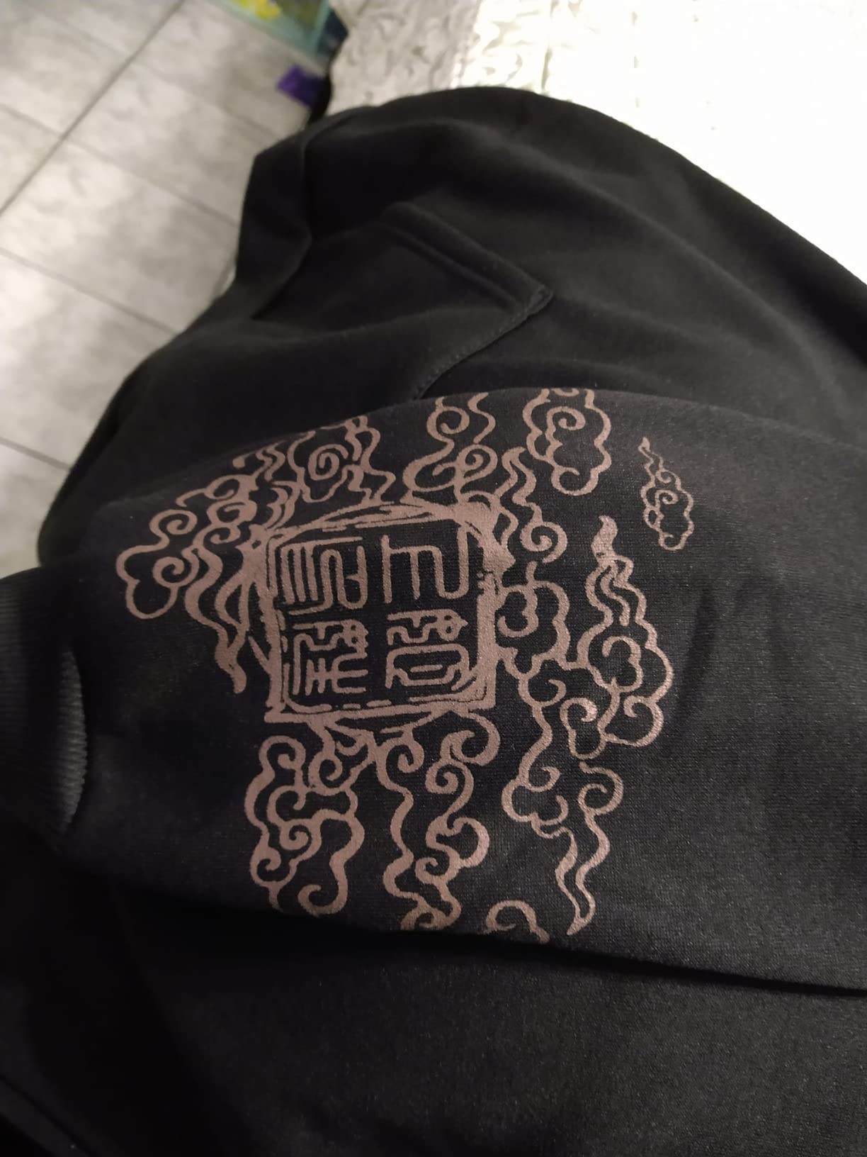 Women Men Aesthetic Japanese Sakura Hoodie, Y2K Anime Harajuku Cloth Korean Hooded Long Sleeve Sweatshirt for Winter Fall customer photo 2