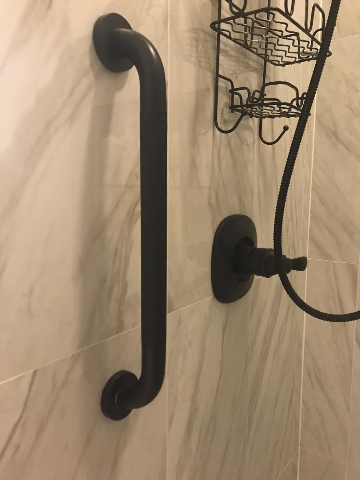 32 Inch Shower Grab Bar, Munzong Brushed Nickel Stainless Steel Handle customer photo 2