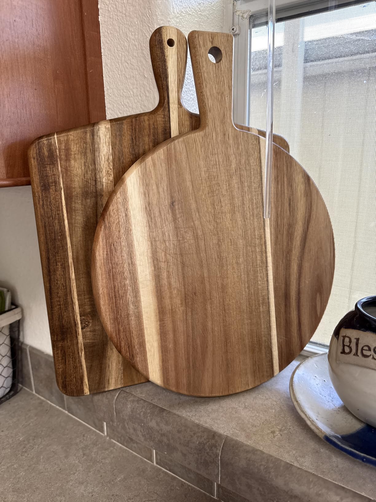 Extra Large Bamboo Charcuterie Board, 3-Layer Pull-Out Cheese Trays customer photo 1