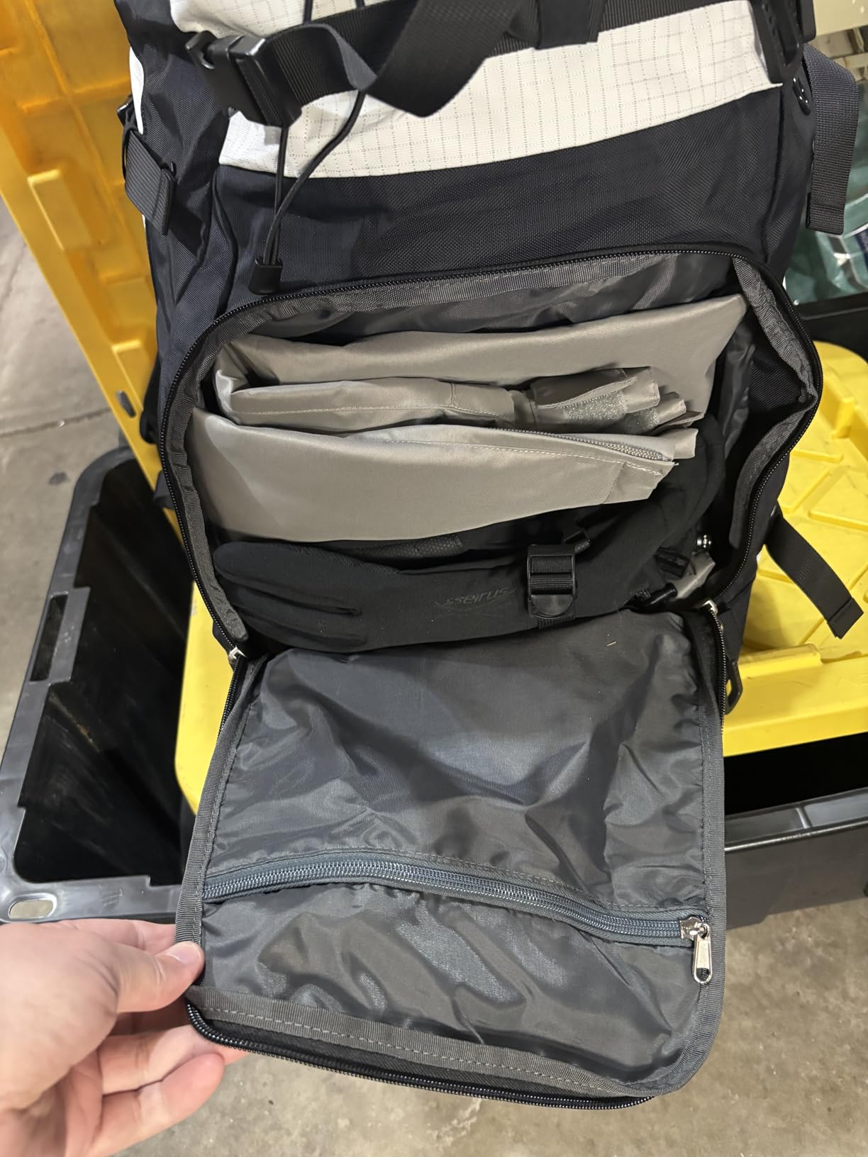 Ski Boot Bag, 55L/70L Waterproof Ski and Snowboard Boots Travel Pack customer photo 1