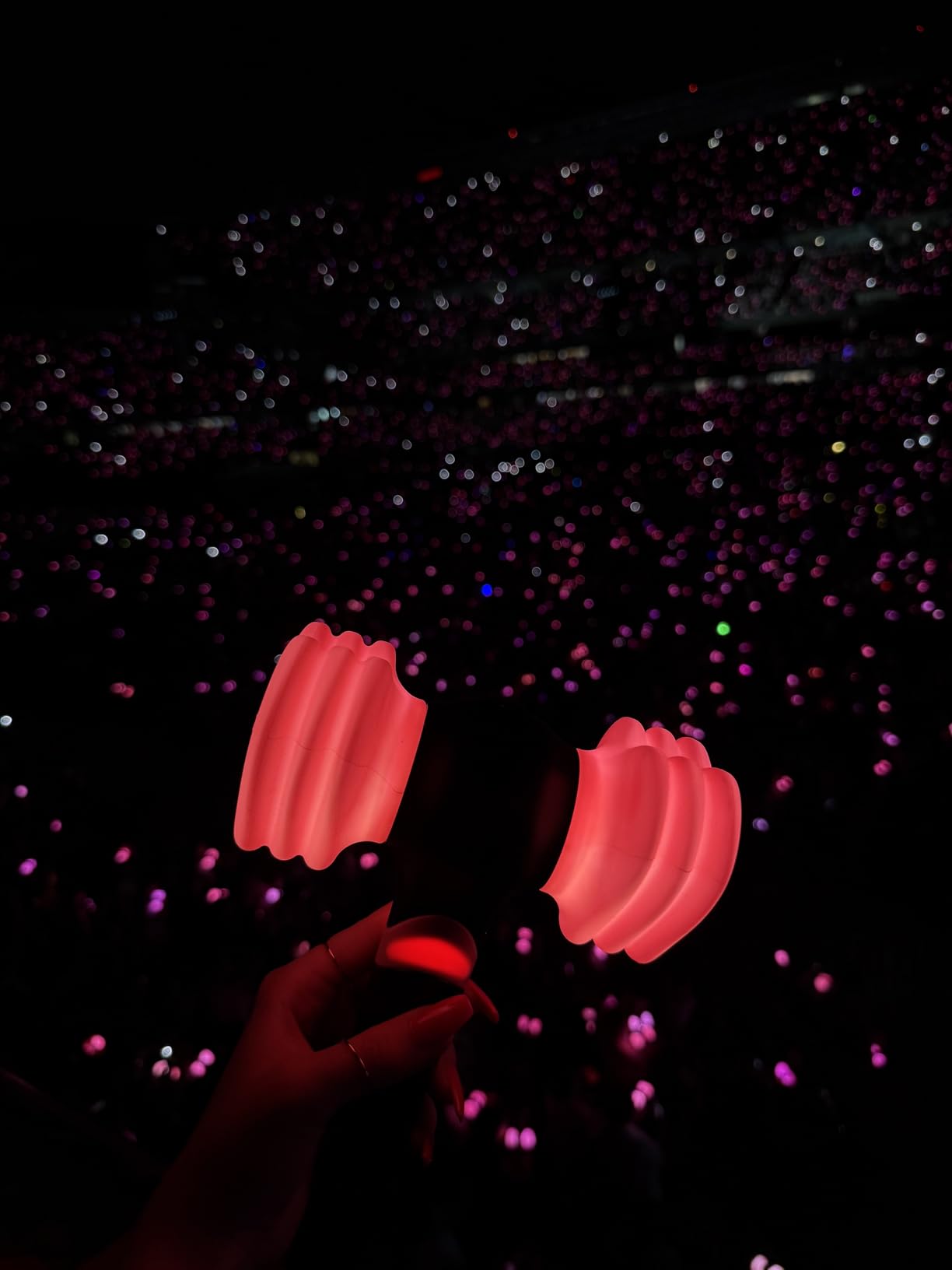KPOPINTOUCH Blackpink Official Fan Light Stick Version 2 Cheering Lightstick for K-Pop Idol Concert Lightup Lighting Party Supplies customer photo 2