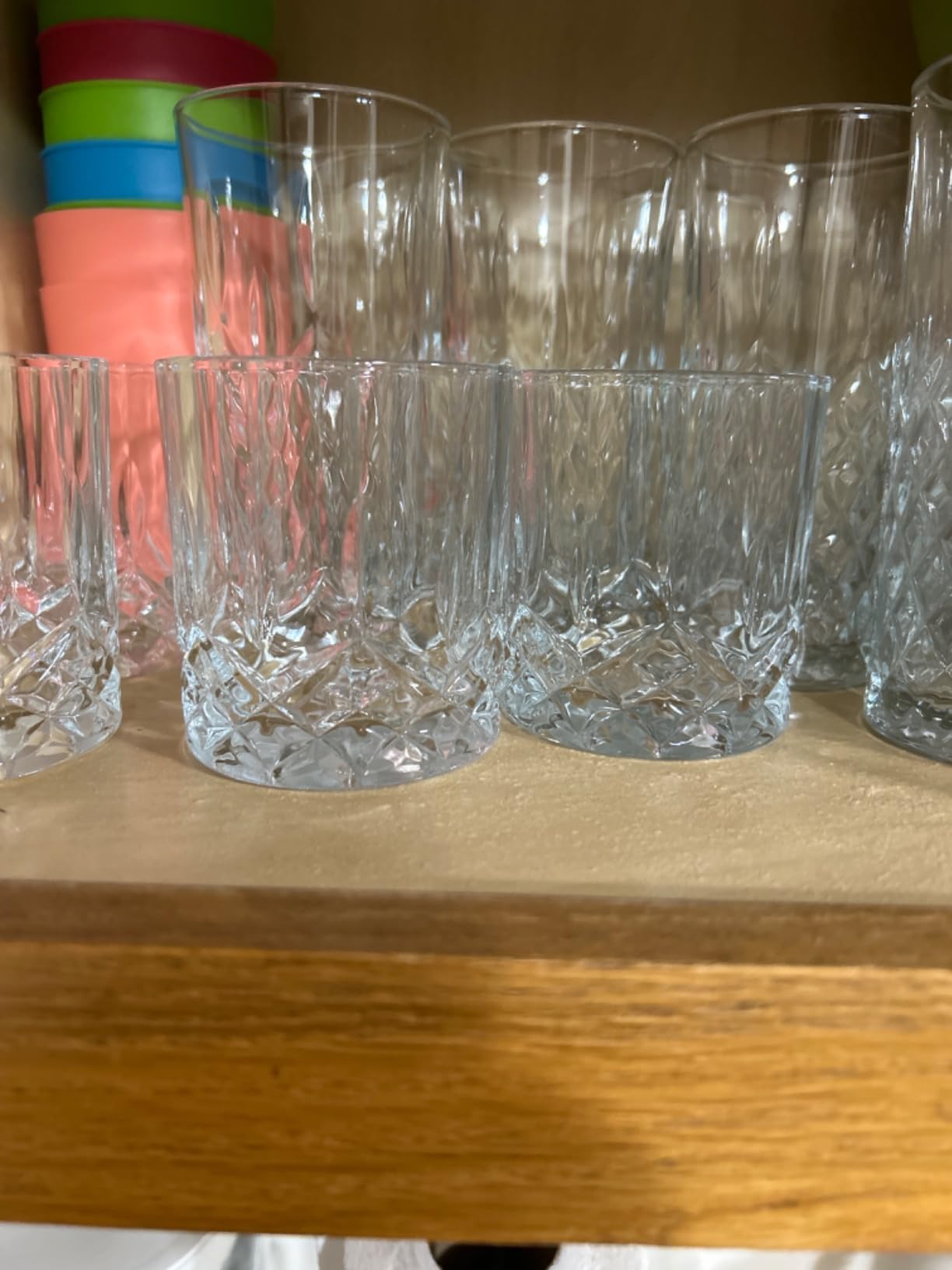 Gencywe Crystal Whiskey Glasses Set of 8(Buy 6, get 2 Free), 11 OZ Old Fashioned Whiskey Glasses, Bourbon Cocktail Rocks Glasses, Clear Bar Glasses for Drinking Scotch Vodka Tequila Rum Gift for Men customer photo 2