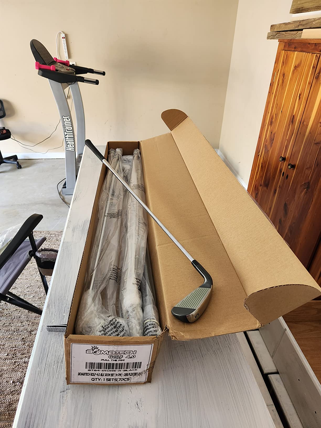 BombTech Golf 4.0 Right-Handed Iron Set, Includes 4, 5, 6, 7, 8, 9 & PW customer photo 2