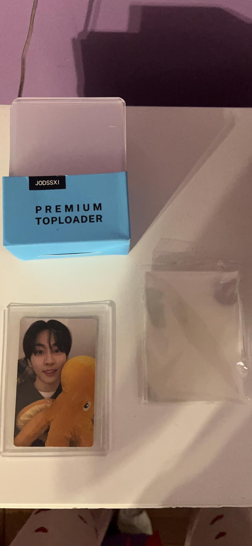 25 Pcs Super Clear Toploaders Standard Card 35pt Top Loaders | Slightly Flexible, Removable Double Side Protective Films, Premium Hard Plastic Protectors for MTG & Yugioh Cards customer photo 2