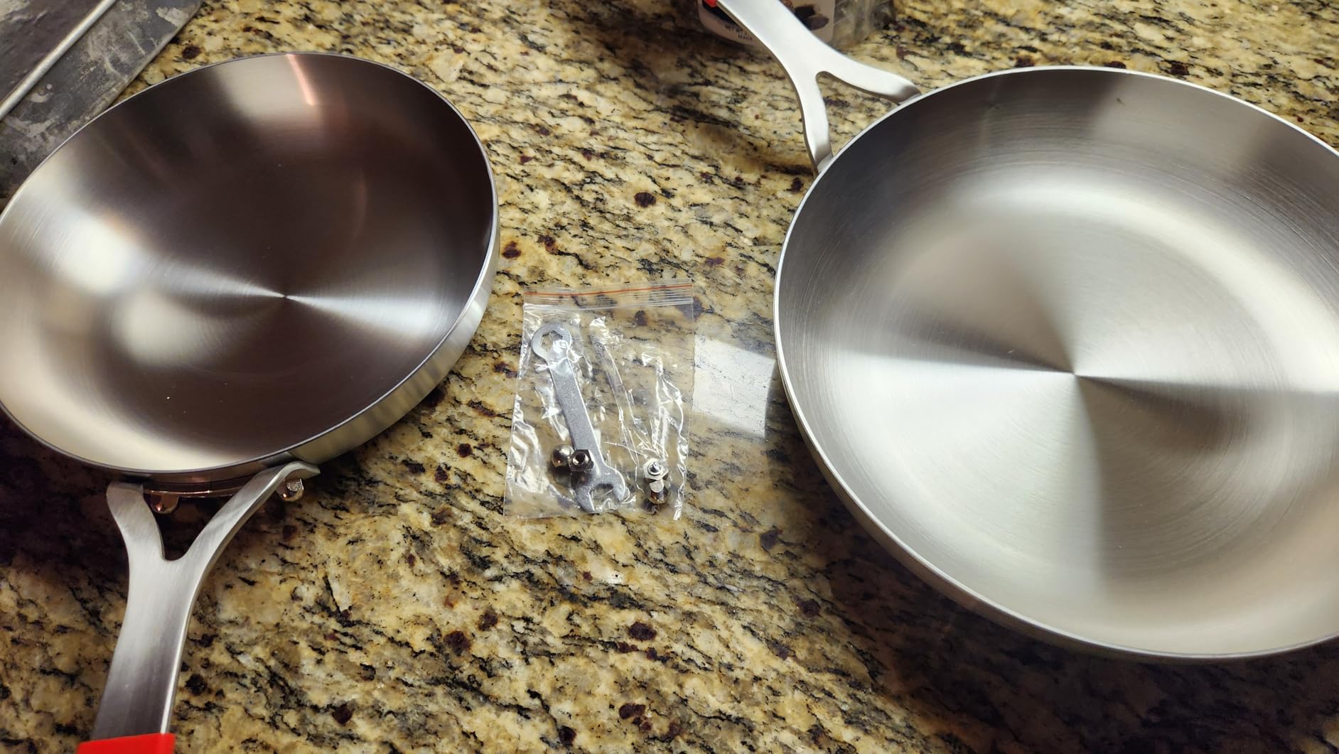 DELARLO Tri-Ply Stainless Steel Frying Pan 8