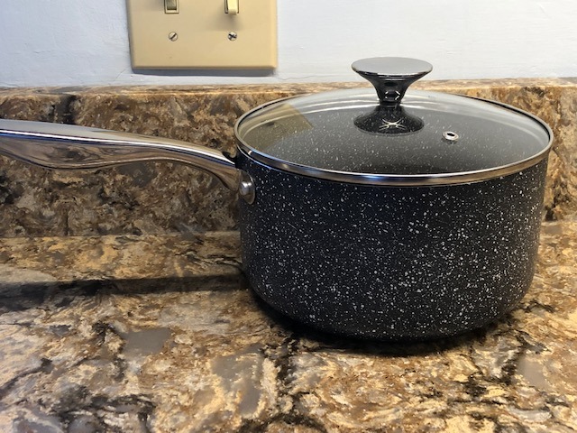 MICHELANGELO Nonstick Sauce Pan with Lid 1QT, 2QT & 3QT, Cooking Pots Set customer photo 2