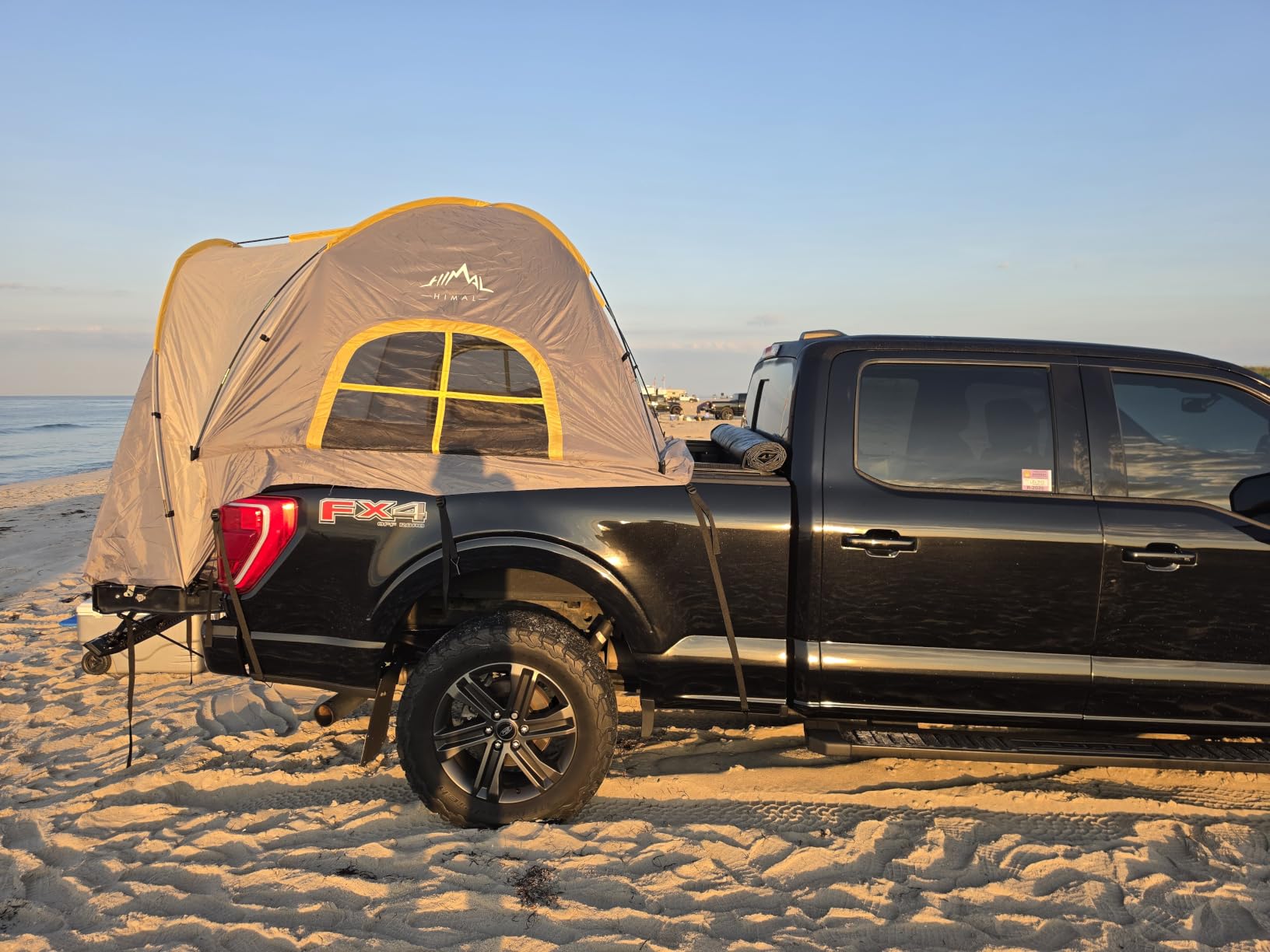 GoHimal Pickup Truck Bed Tent, 5.5-6.0FT Truck Tent for Camping(Green) customer photo 2